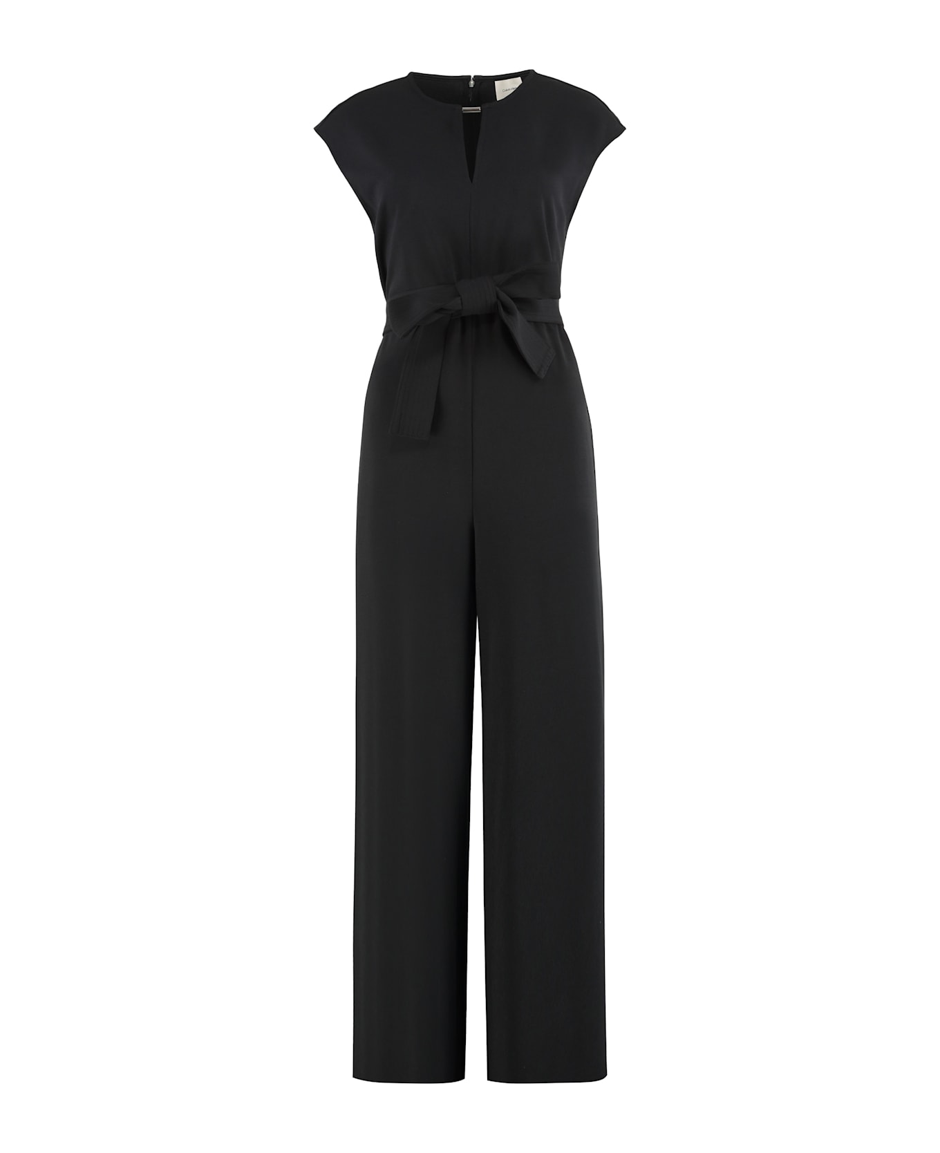 Calvin Klein Jumpsuit In Thin And Stretchy Knit - black