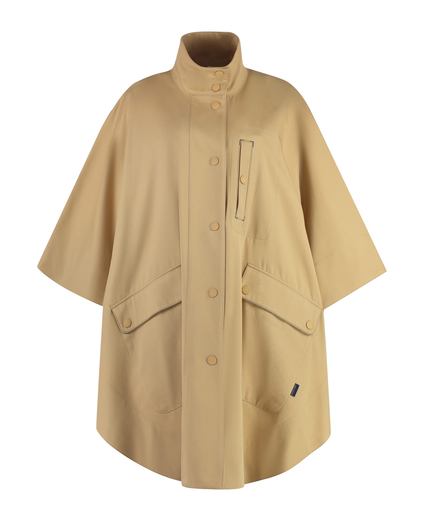See by Chloé Hood In Gabardine Cotton - Beige