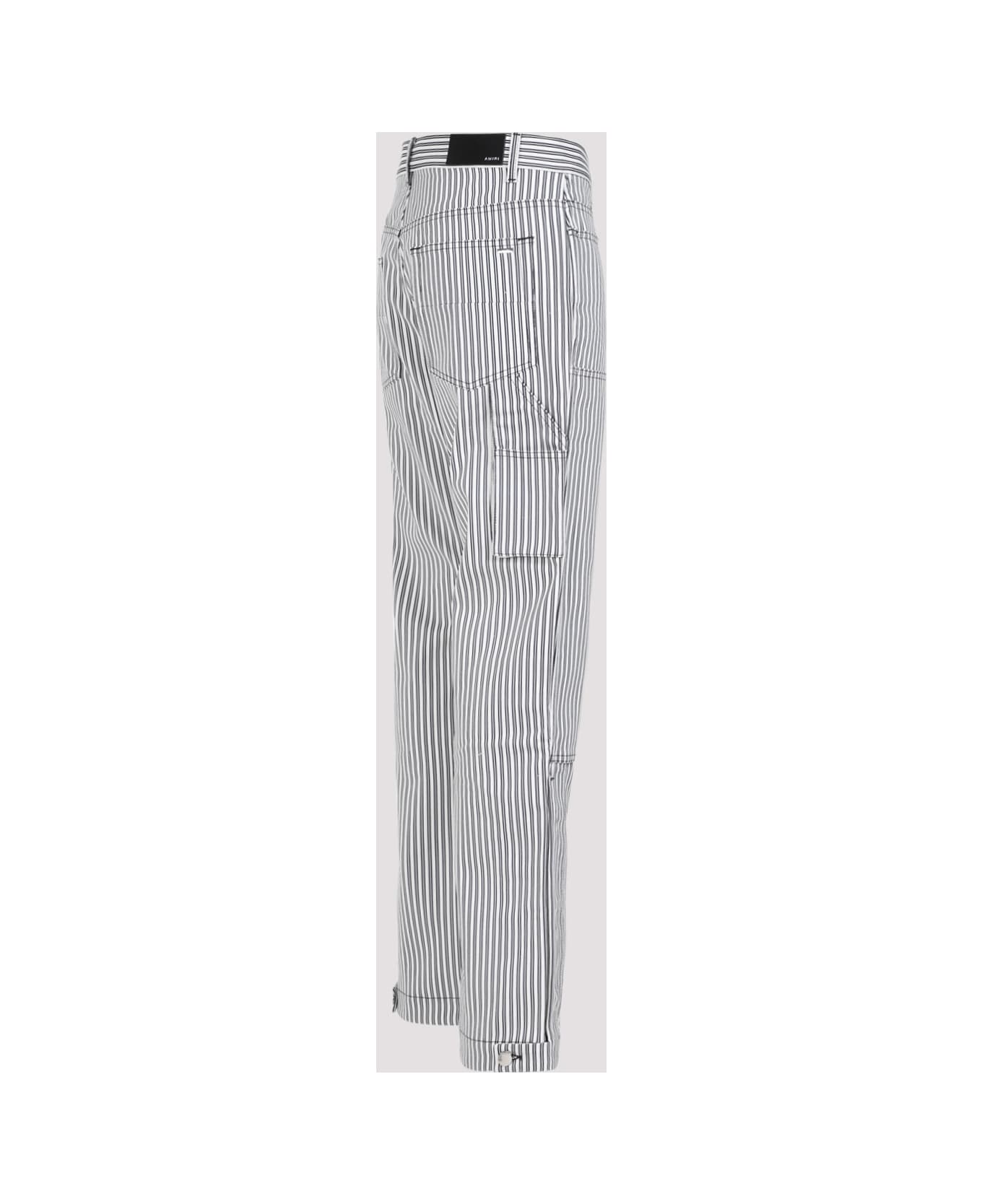 AMIRI Motors Carpenter Pant - Black White