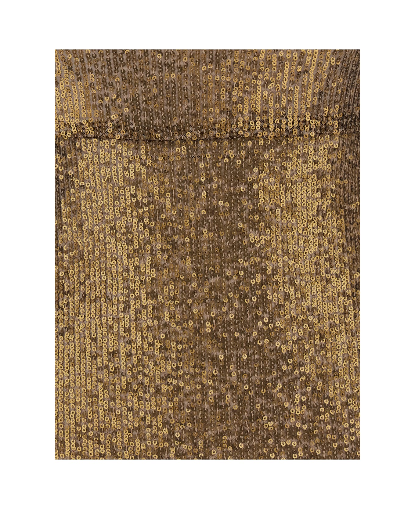 Norma Kamali Metallic One-shoulder Long Dress With Sequin Decorations In Tech Fabric Woman - Metallic