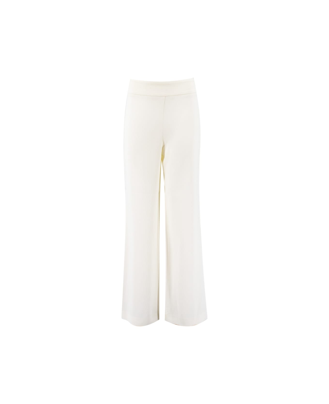 Le Tricot Perugia Trousers - OFF WHITE