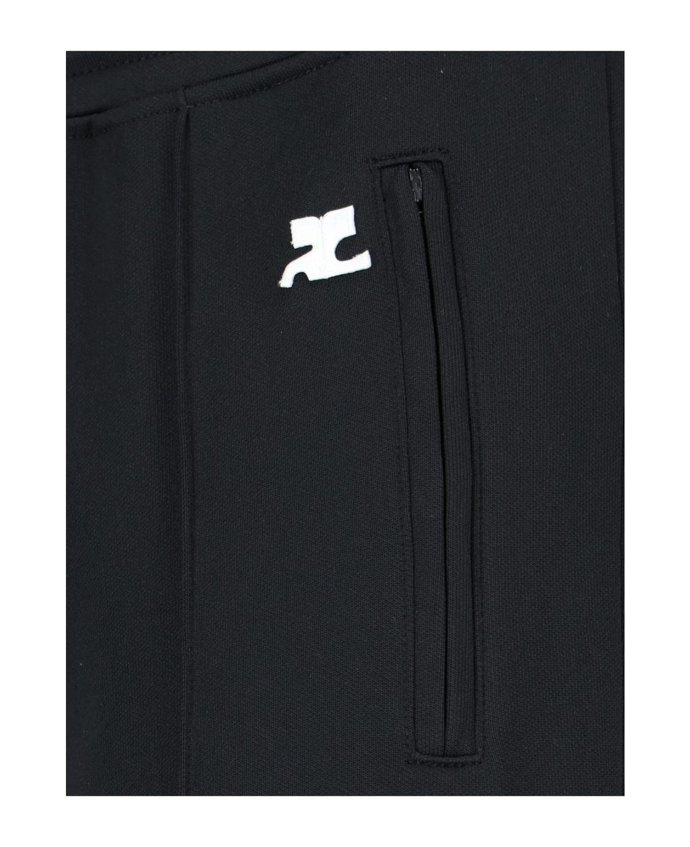 Courrèges Logo Track Pants - Black  