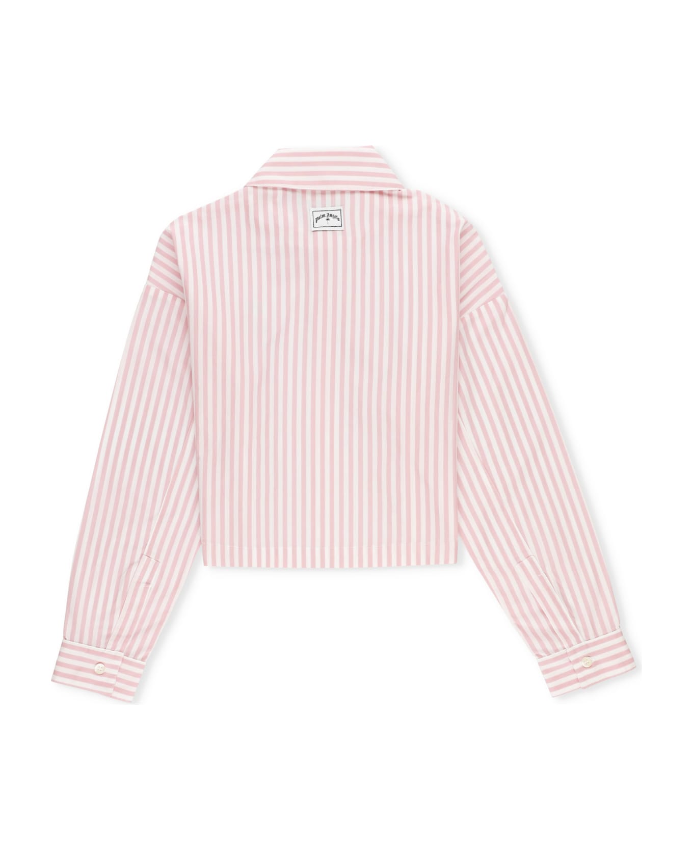 Palm Angels Shirt With Logo - Pink
