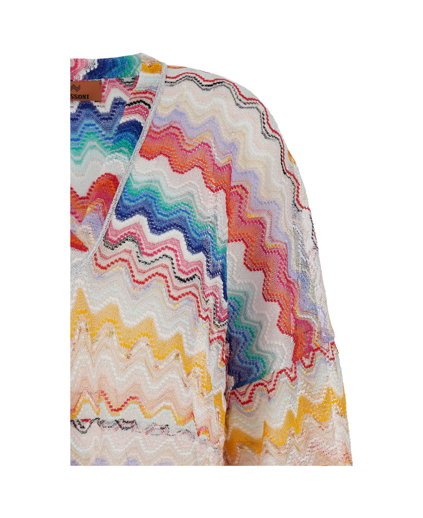 Missoni Multicolor Mini-dress With Signature Zig-zag Pattern In Viscose Woman - Multicolor