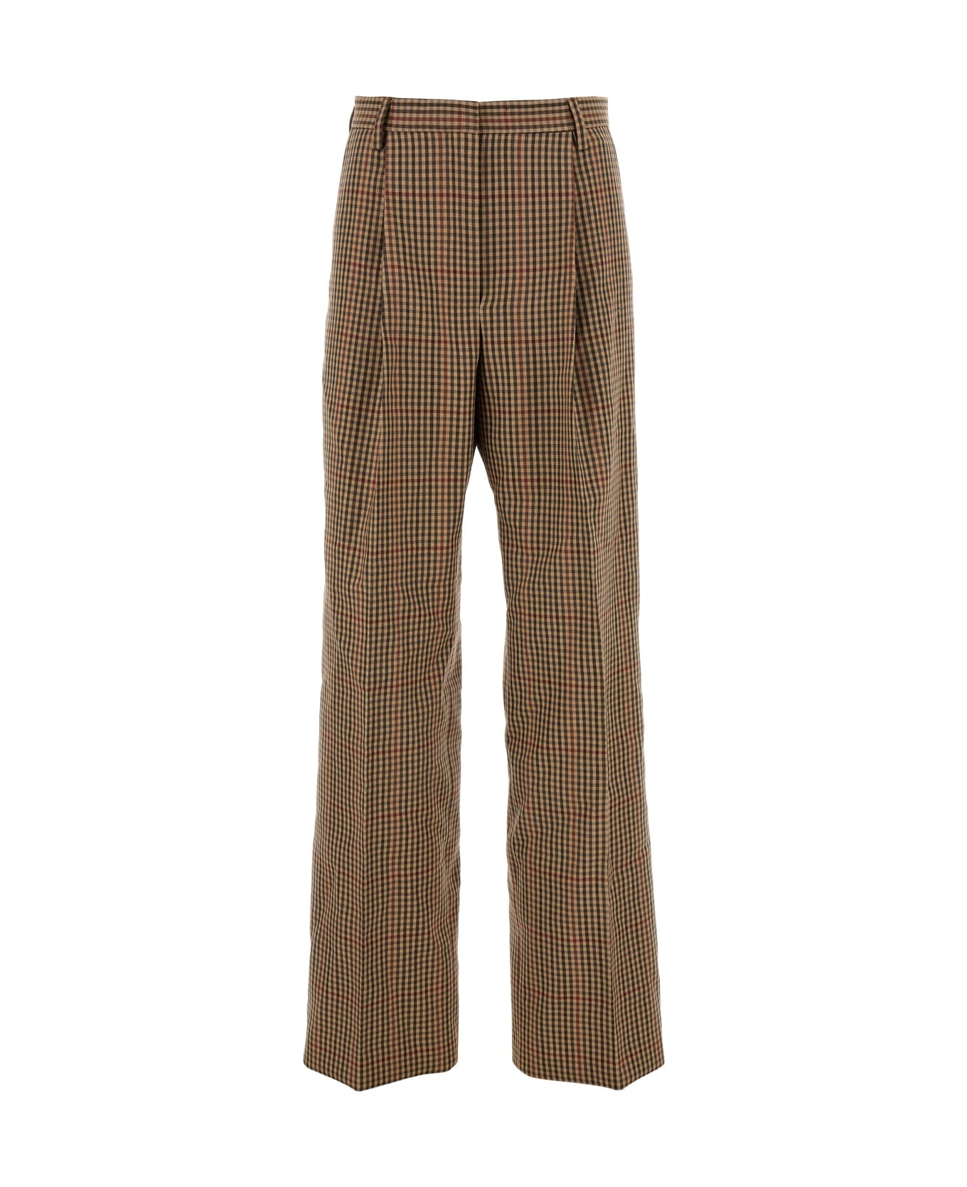 Dries Van Noten 01660-porter 9048 W.w.pants - RUST