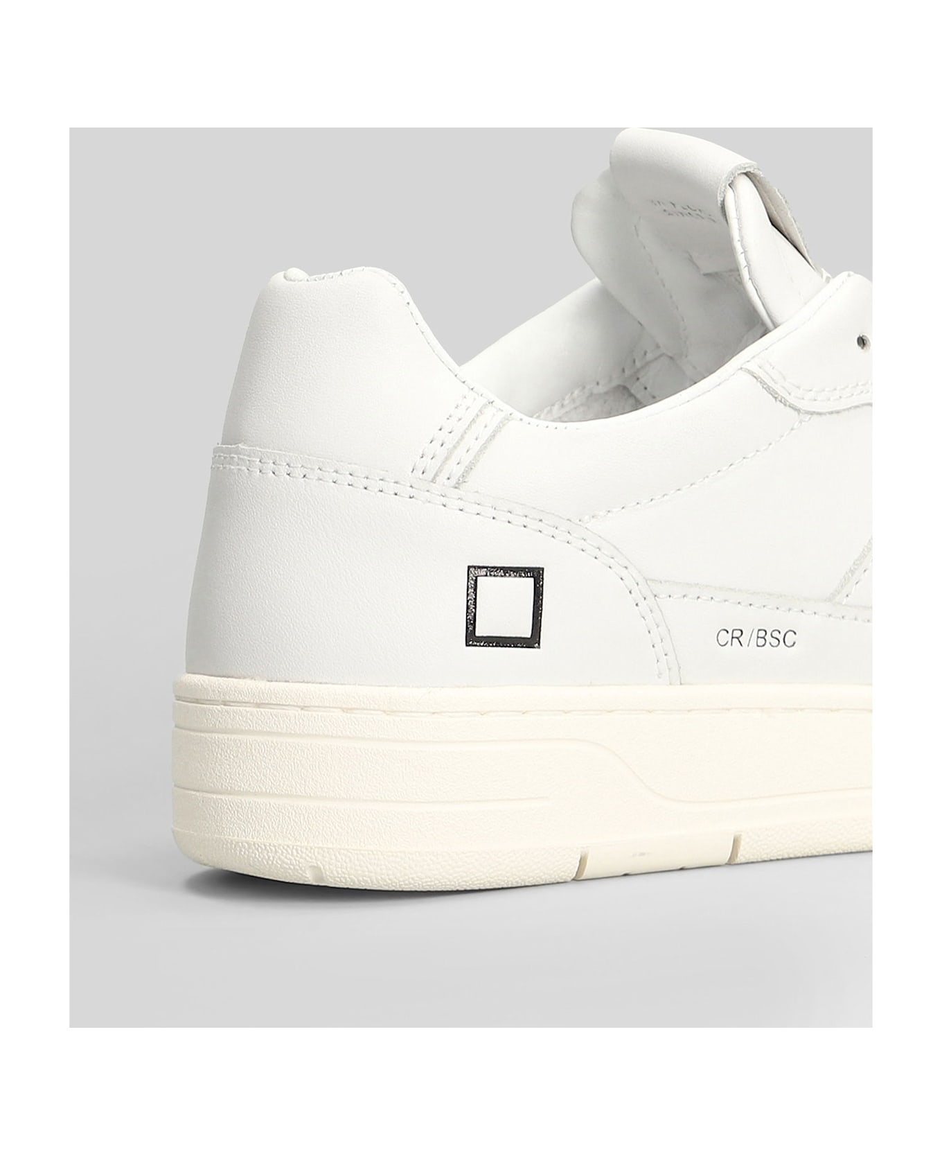 D.A.T.E. Court 2.0 Basic Sneakers In White Leather - white
