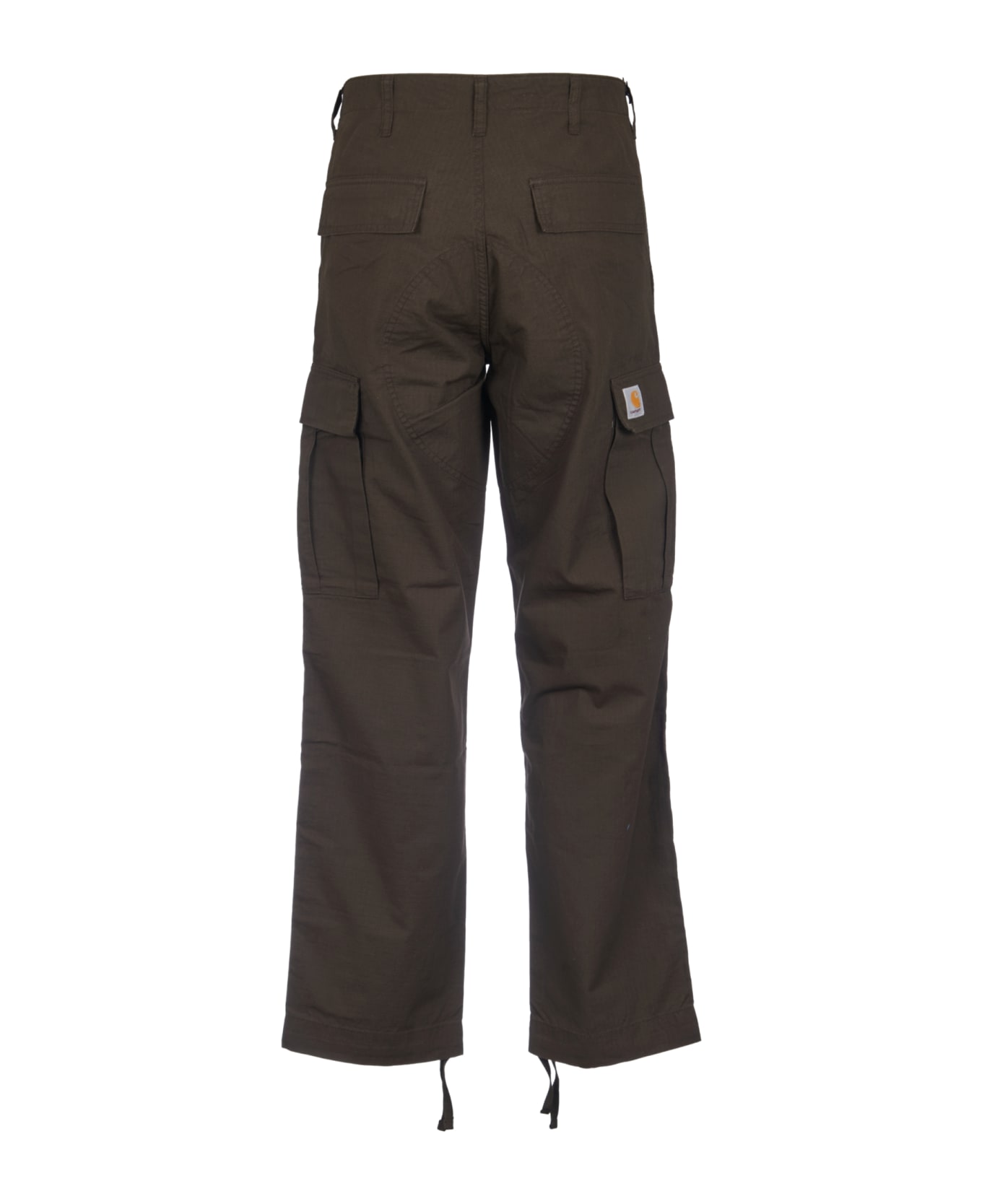 Carhartt Cargo Buttoned Trousers - Tobacco