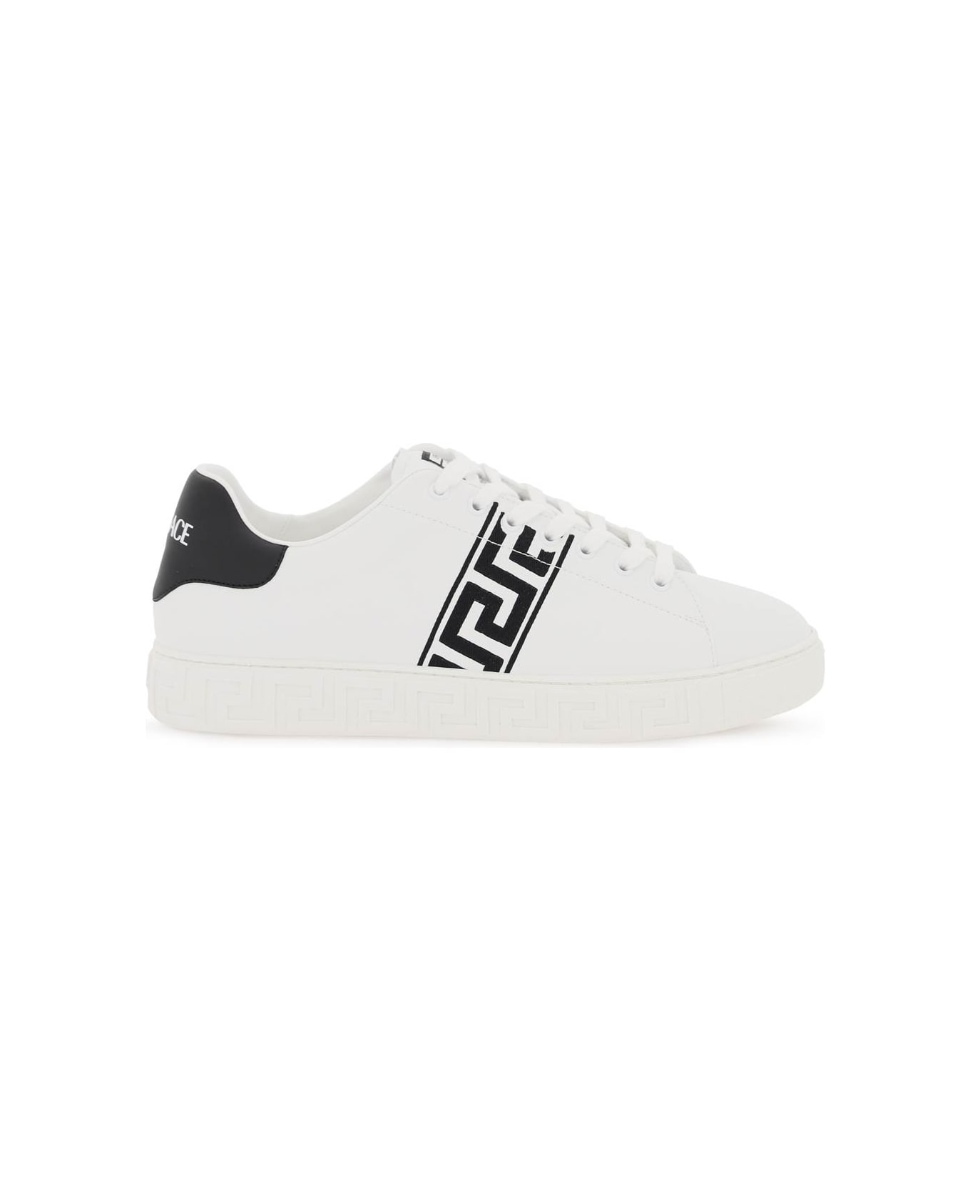 Versace Low Top Sneakers - White