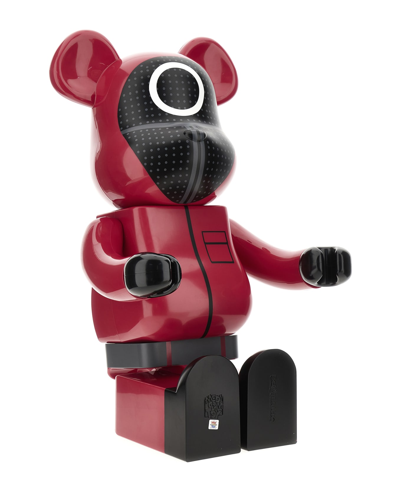 Medicom Toy Be@rbrick 1000% Squid Game Worker - Red