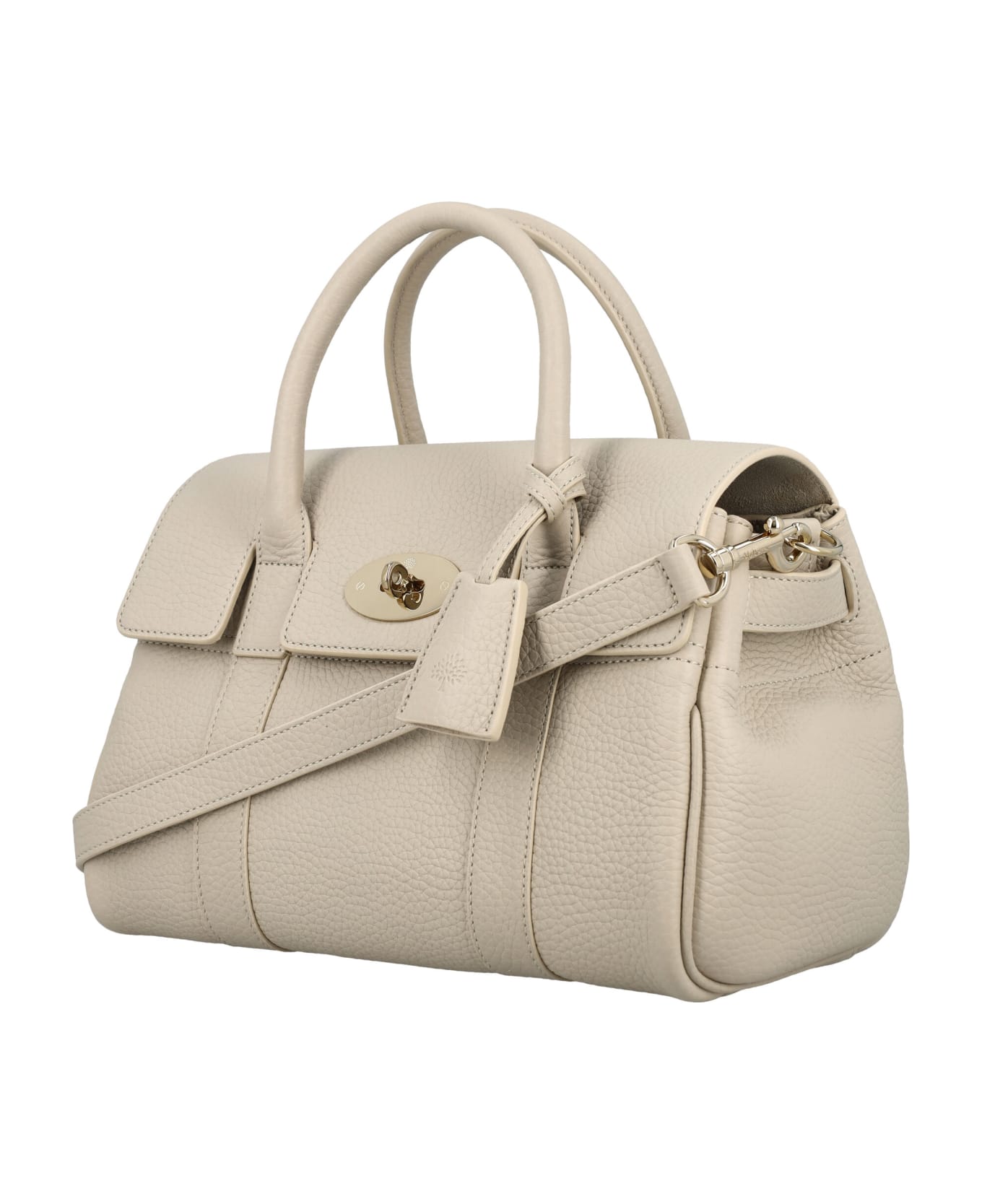 Mulberry Small Bayswater Satchel Hg - CHALK