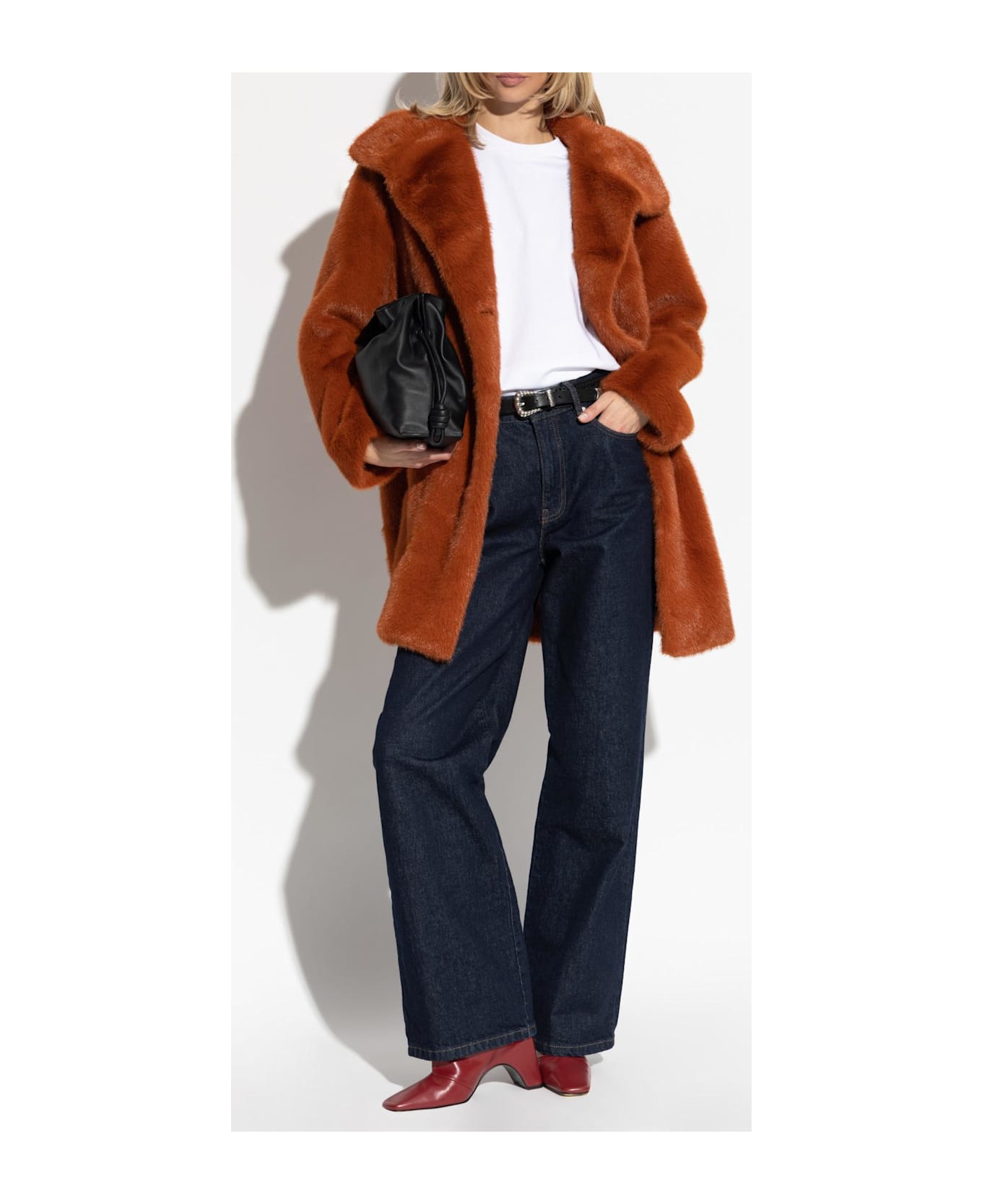 Paul Smith Ps Paul Smith Faux Fur - Red