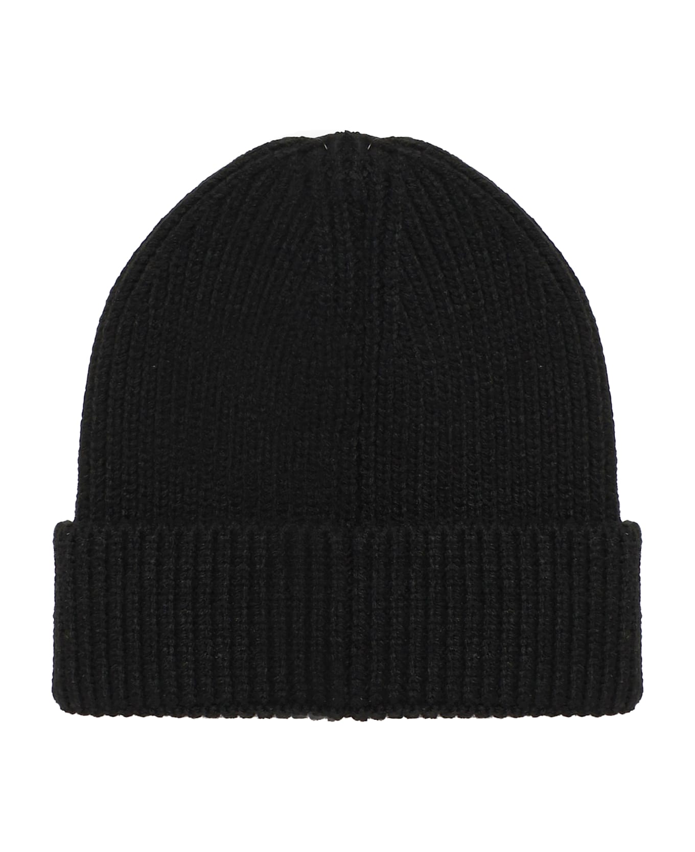 The North Face Beanie Logo Wool - TNF BLACK