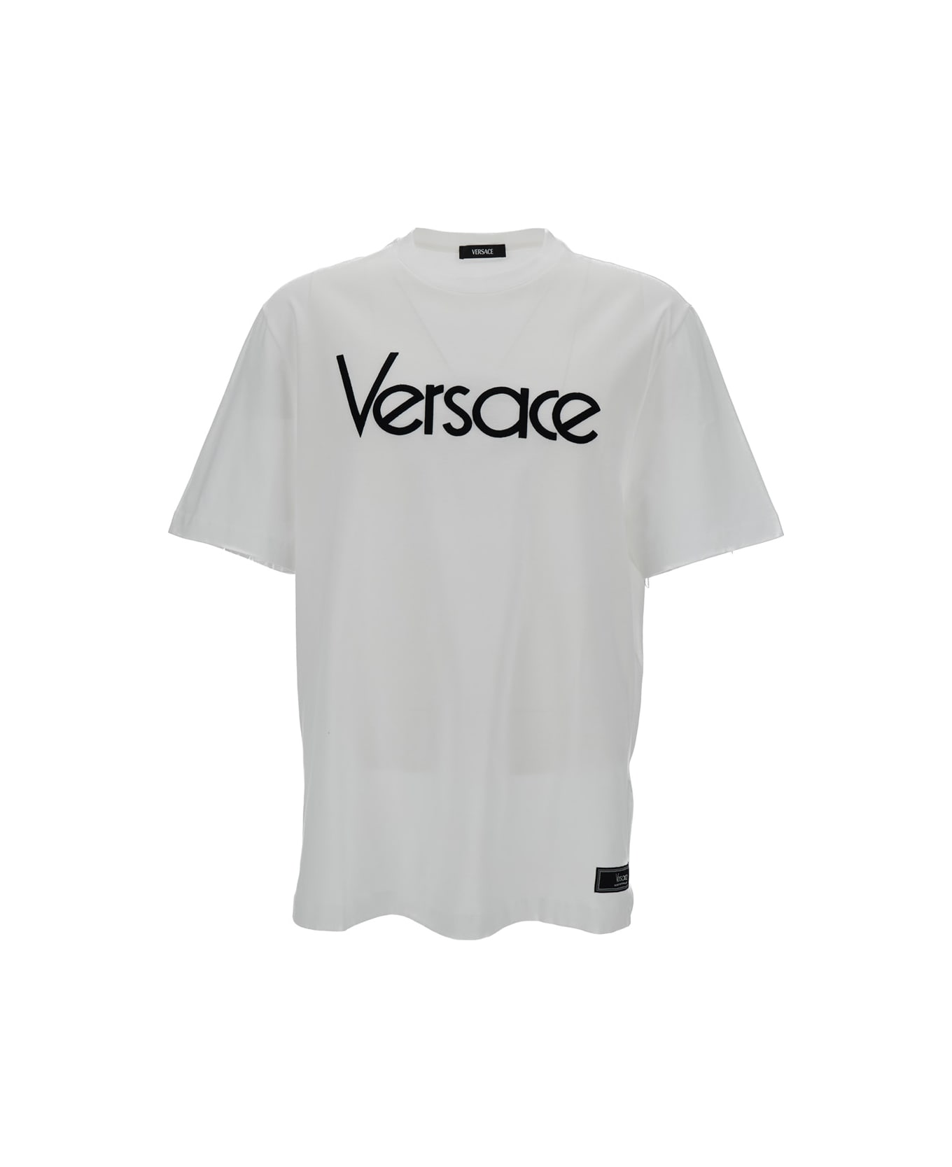 Versace T-shirt With 1978 Re-edition Logo - White