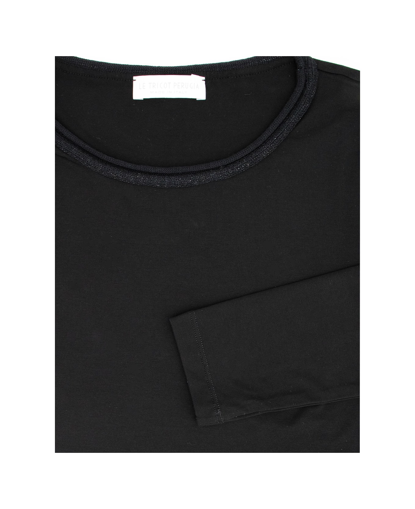 Le Tricot Perugia Sweater - BLACK/BLACK/BLACK LX ニットウェア