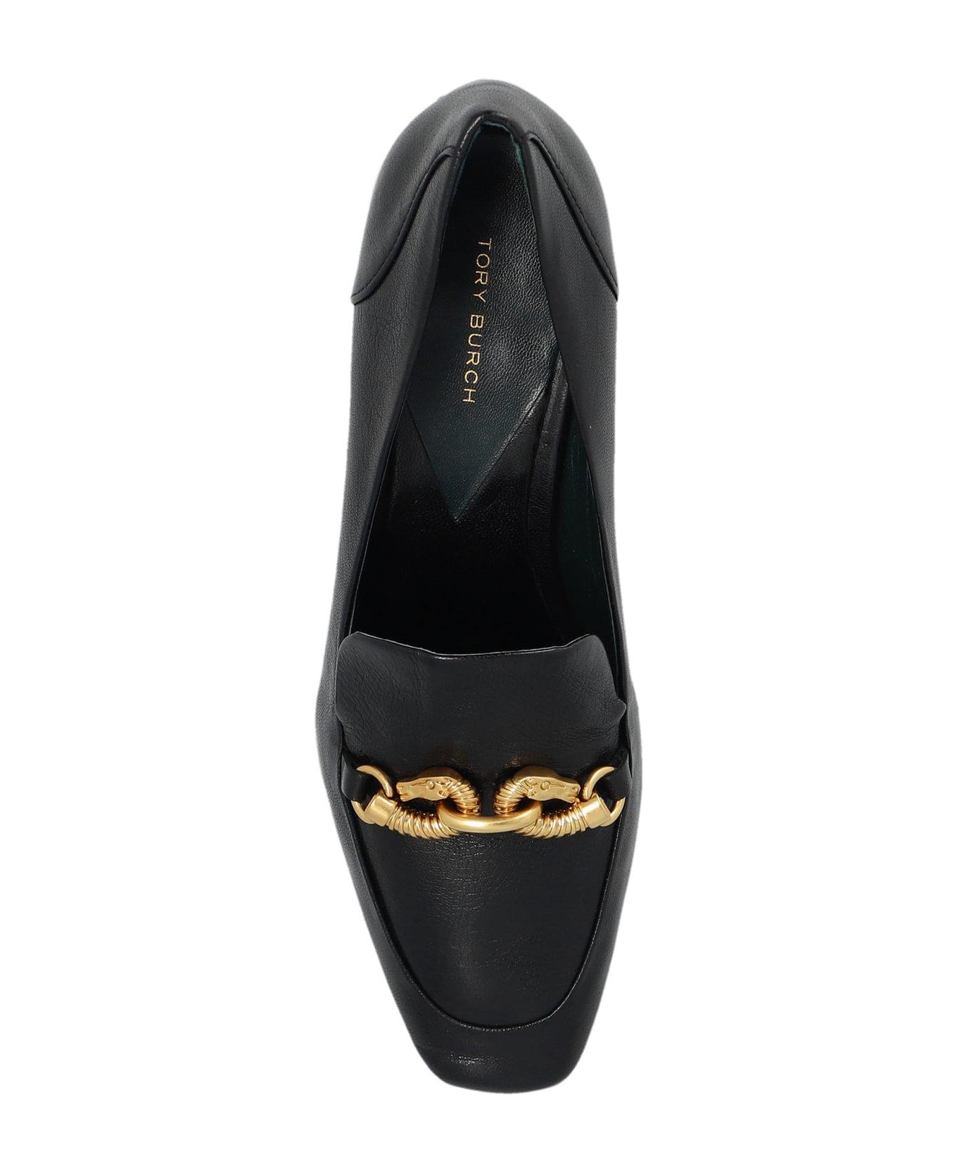 Tory Burch Jessa Square Toe Pumps - NERO