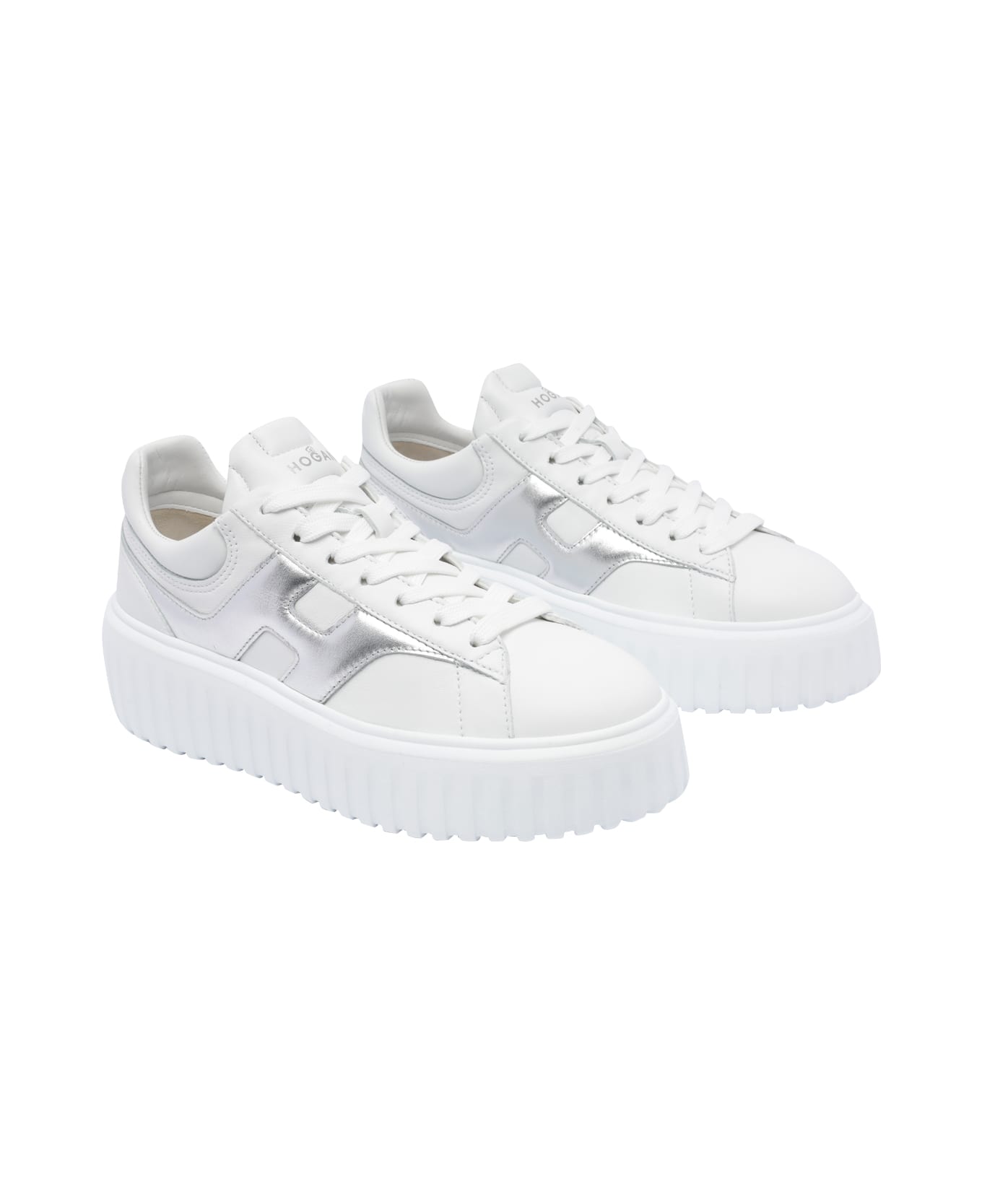 Hogan H-stripes Sneakers - White