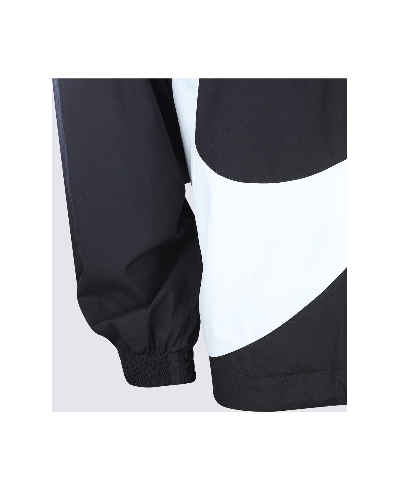 Balenciaga Black Cotton Casual Jacket - Black