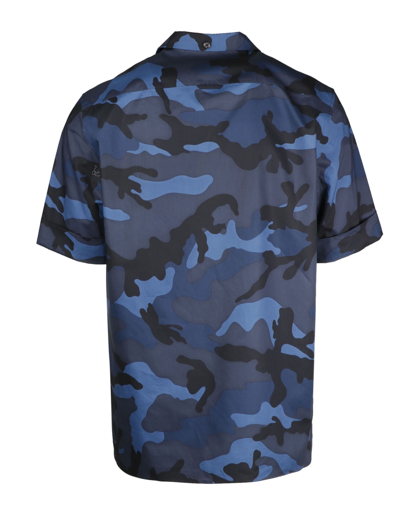 Valentino Camouflage Shirt - Blue