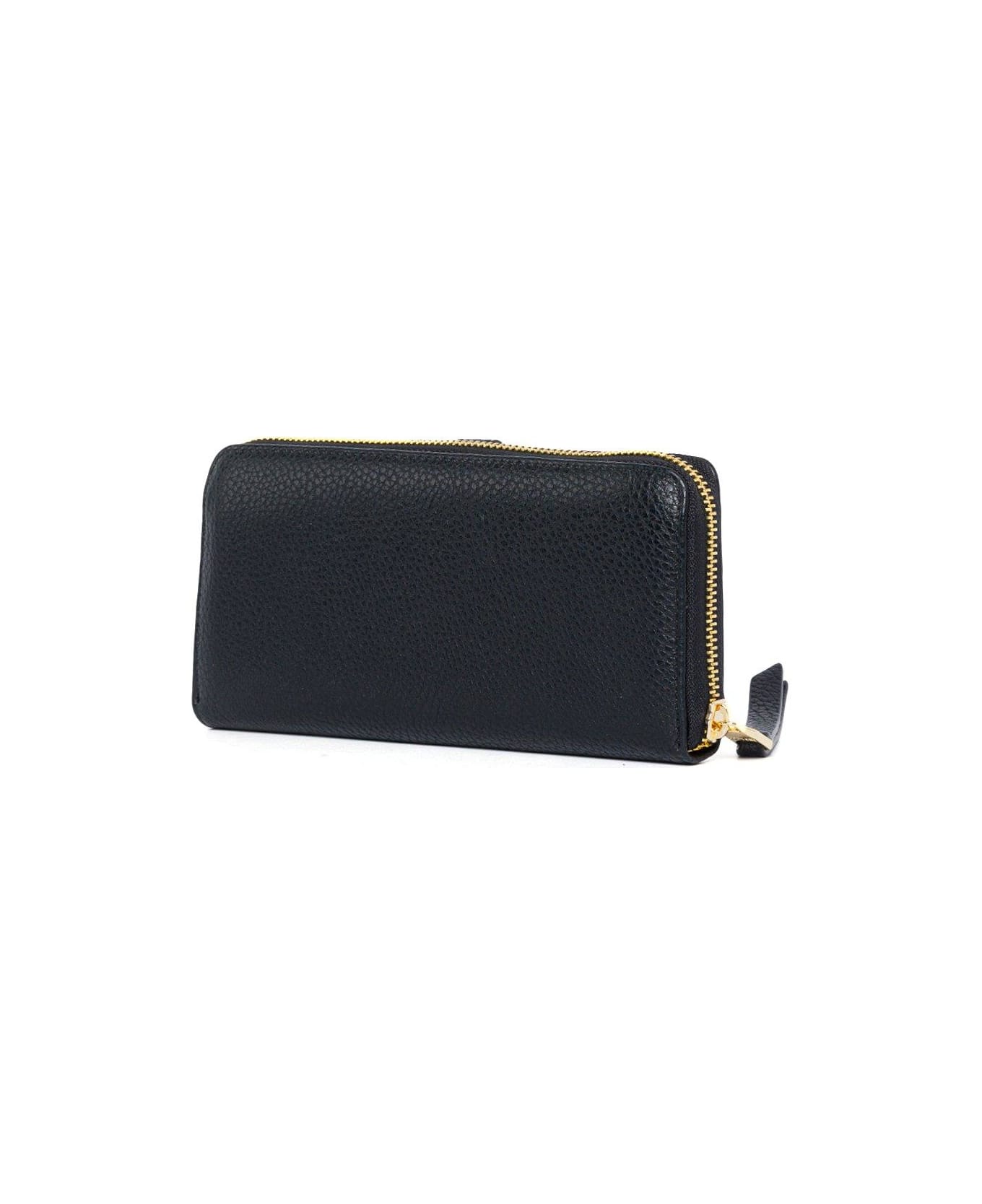 Versace Jeans Couture Continental Wallet - BLACK