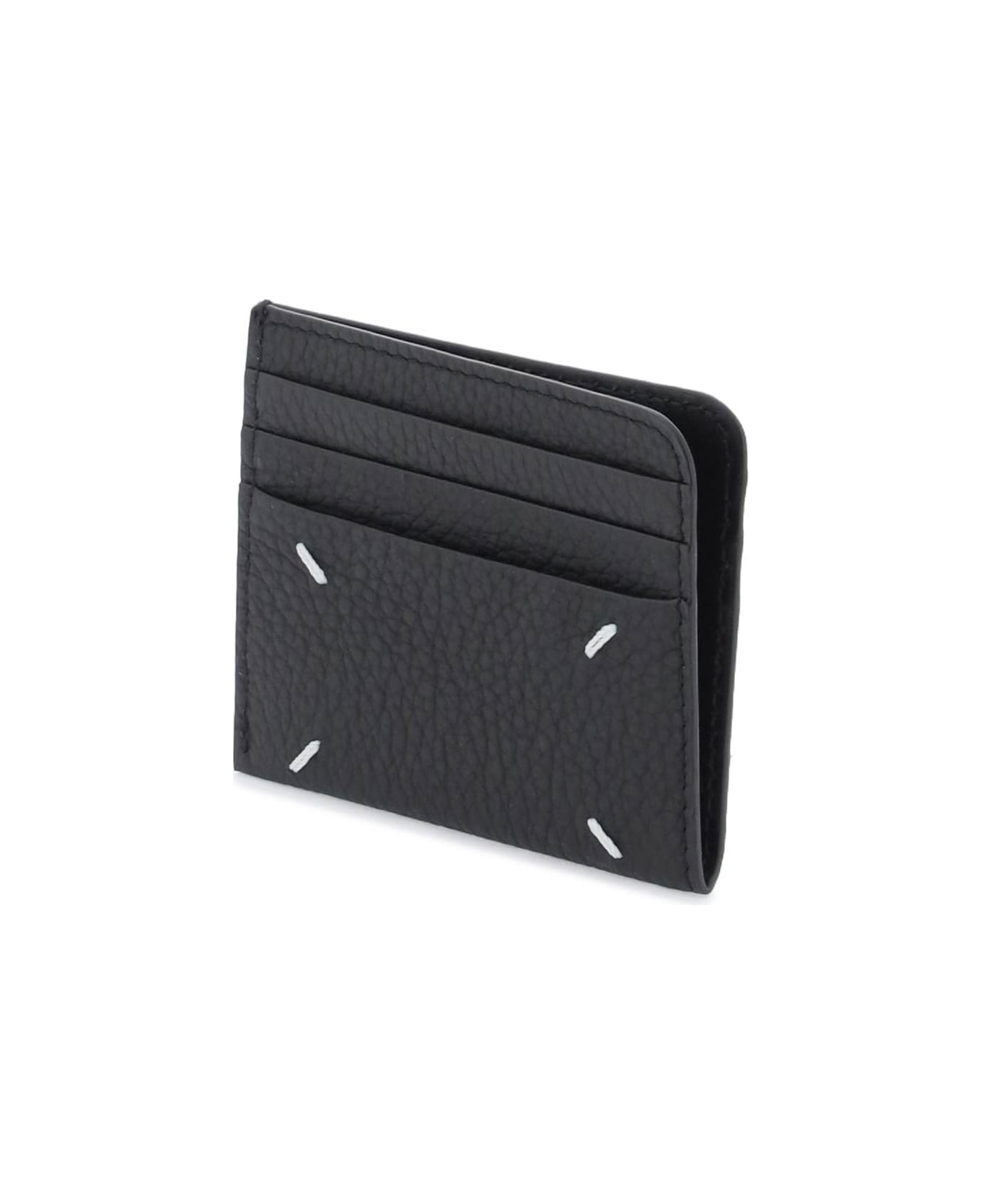 Maison Margiela Four Stitches Card Holder - Black 財布