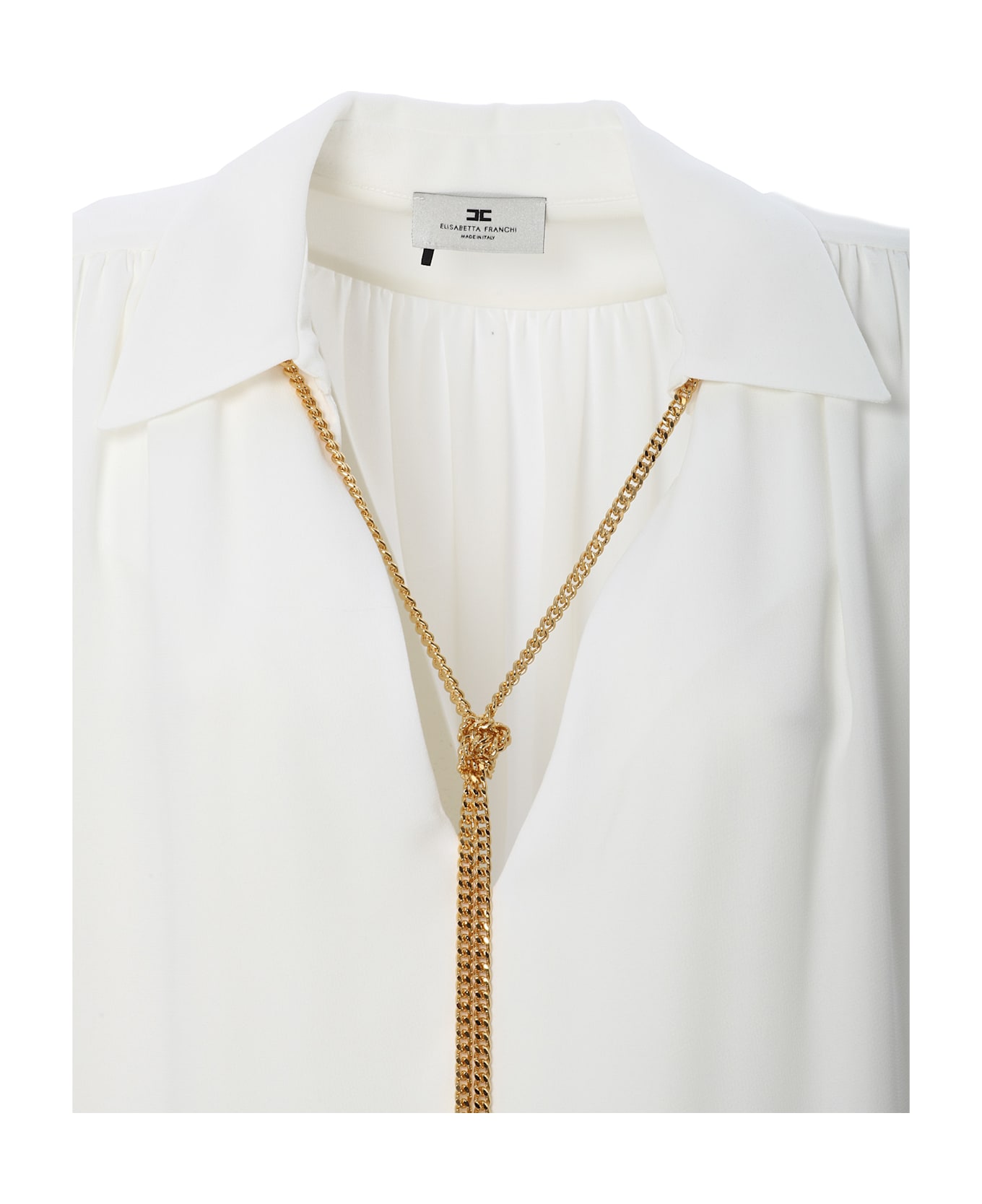 Elisabetta Franchi Shirts Ivory - Ivory
