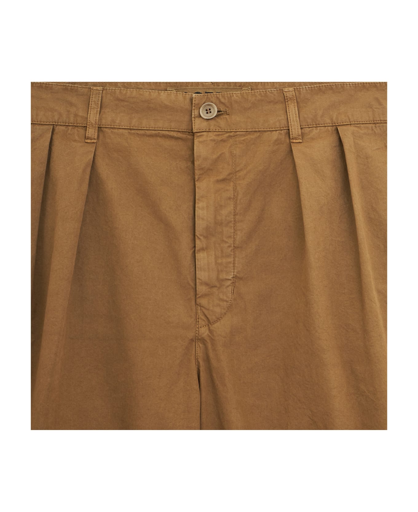 Aspesi Stirato Shorts - khaki
