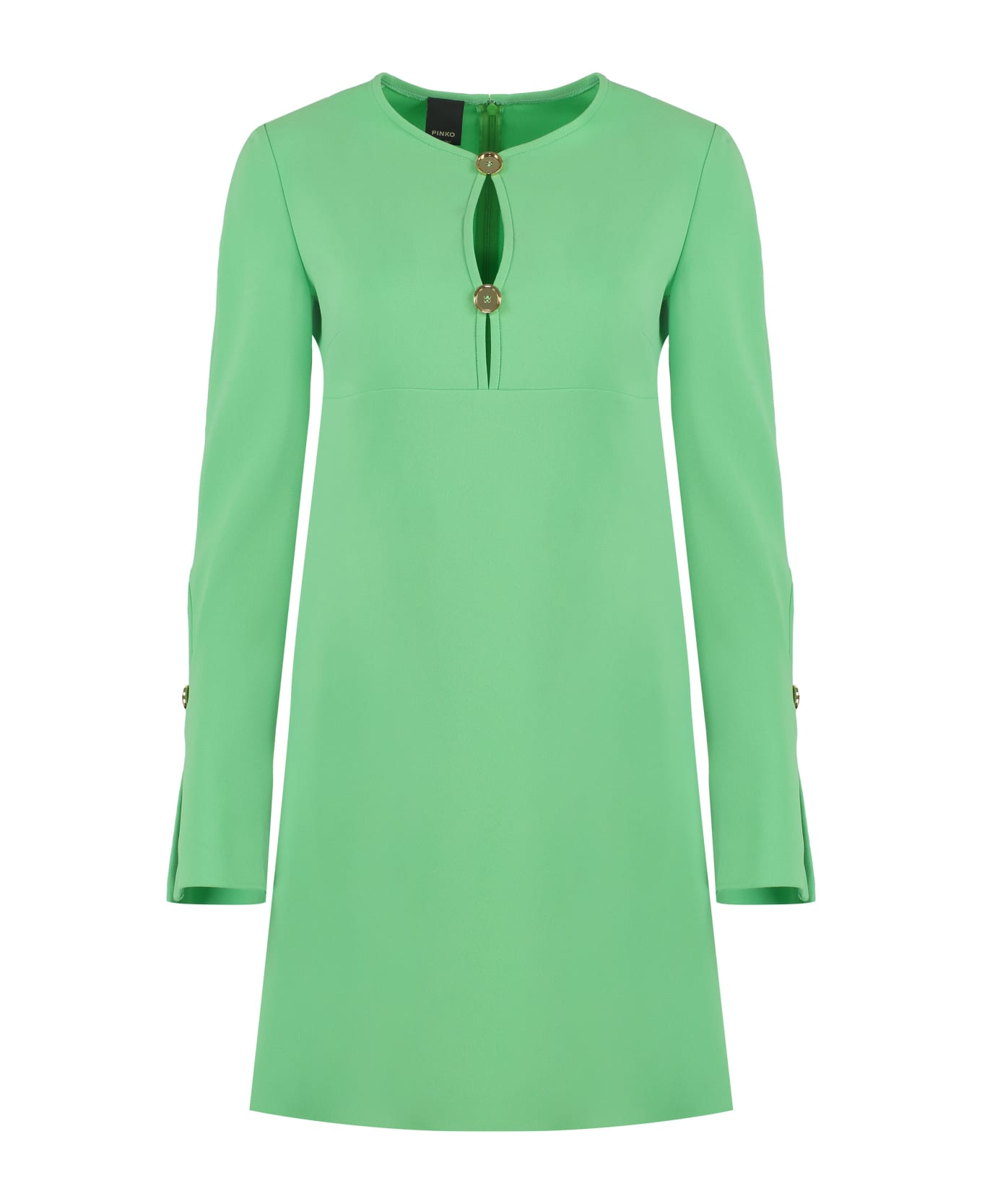 Pinko Aquarios Crepe Dress - green