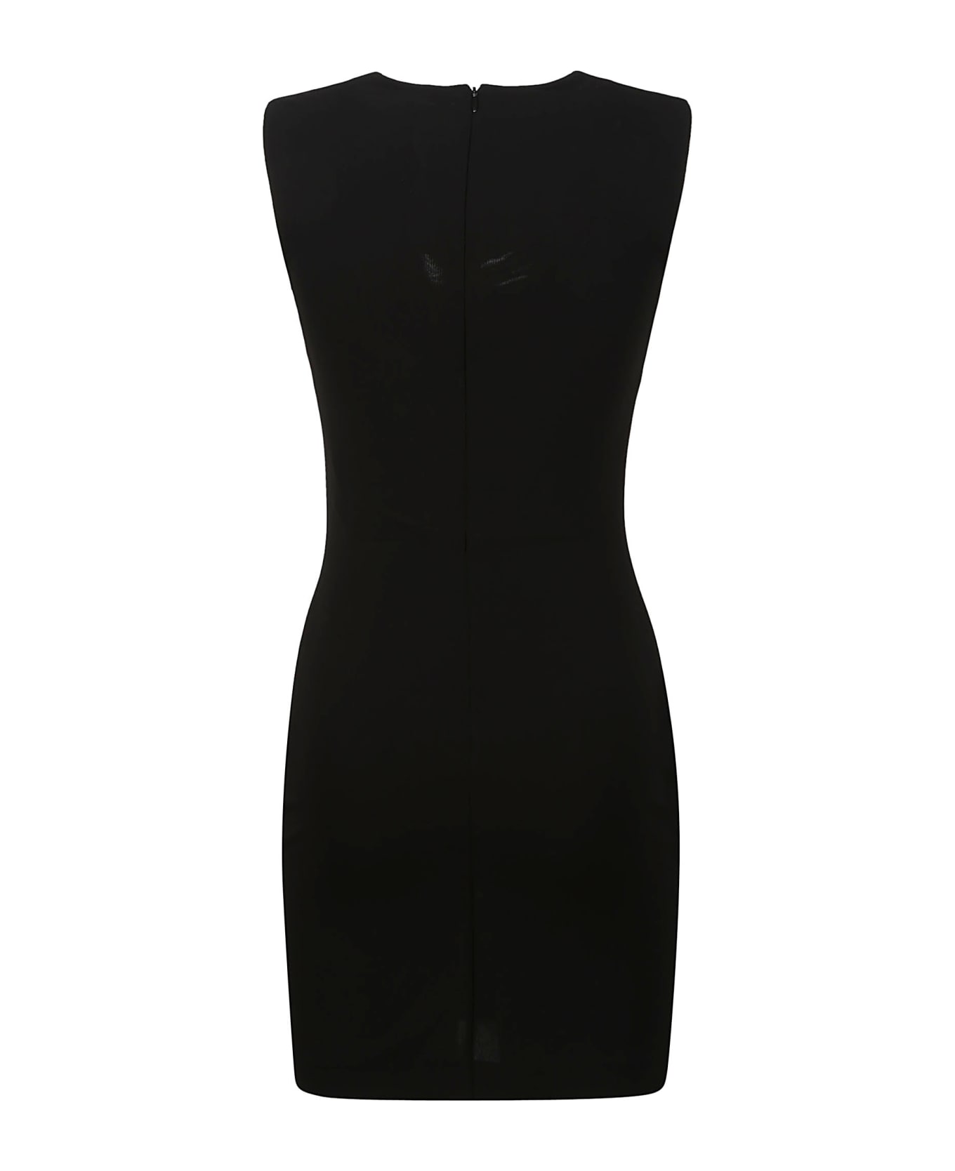 Dsquared2 Cutout Sassy Mini Dress - Black