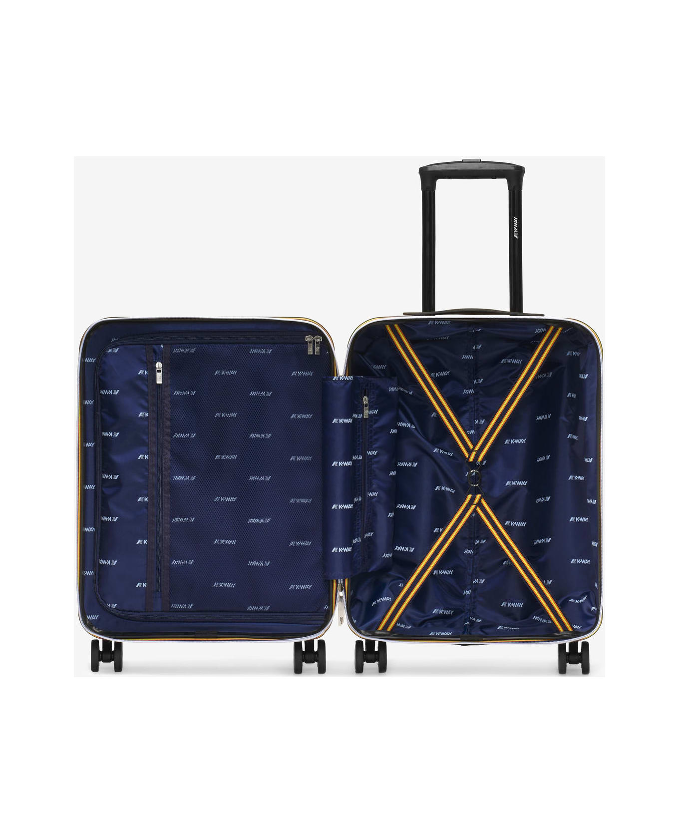 K-Way Cabin Trolley Small - Green Petrol Blue