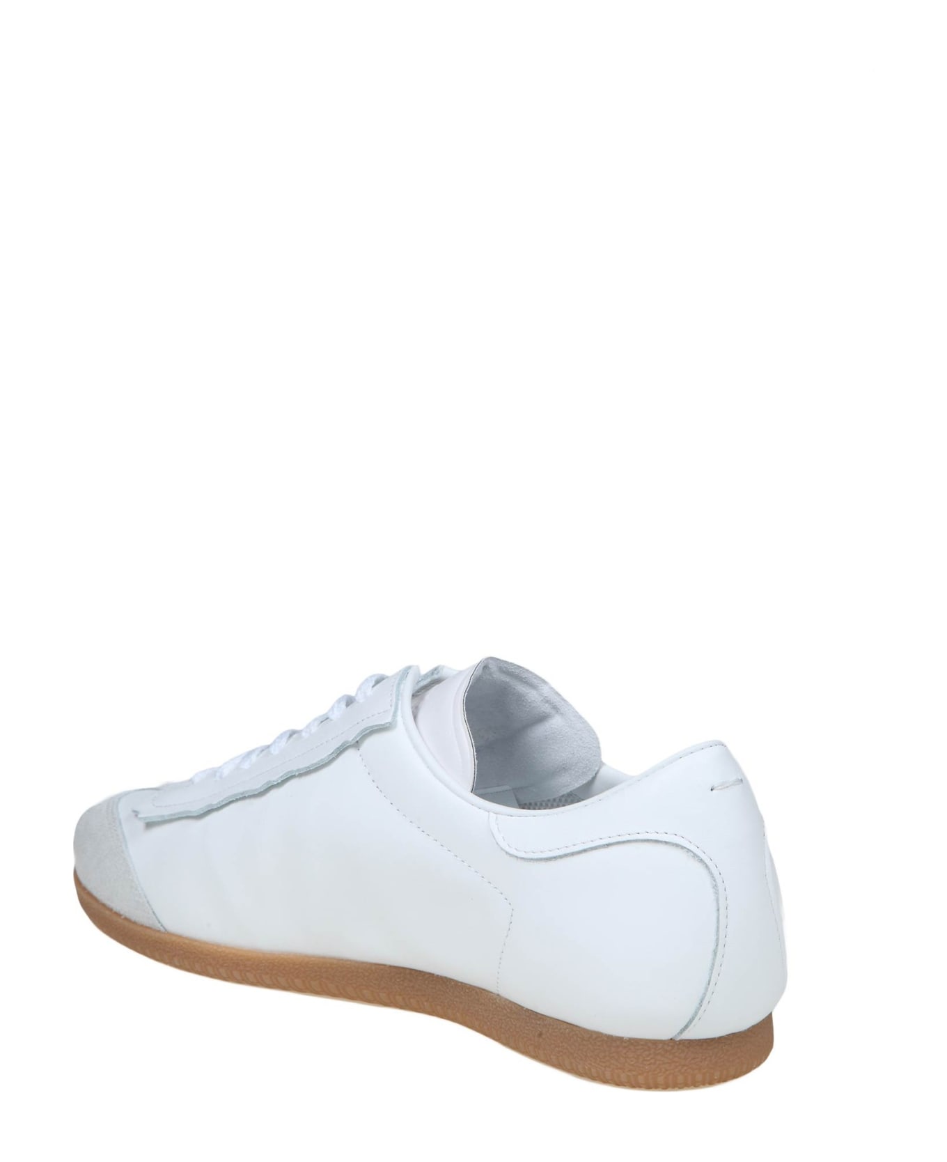 Maison Margiela Sneakers In Leather Color White - WHITE