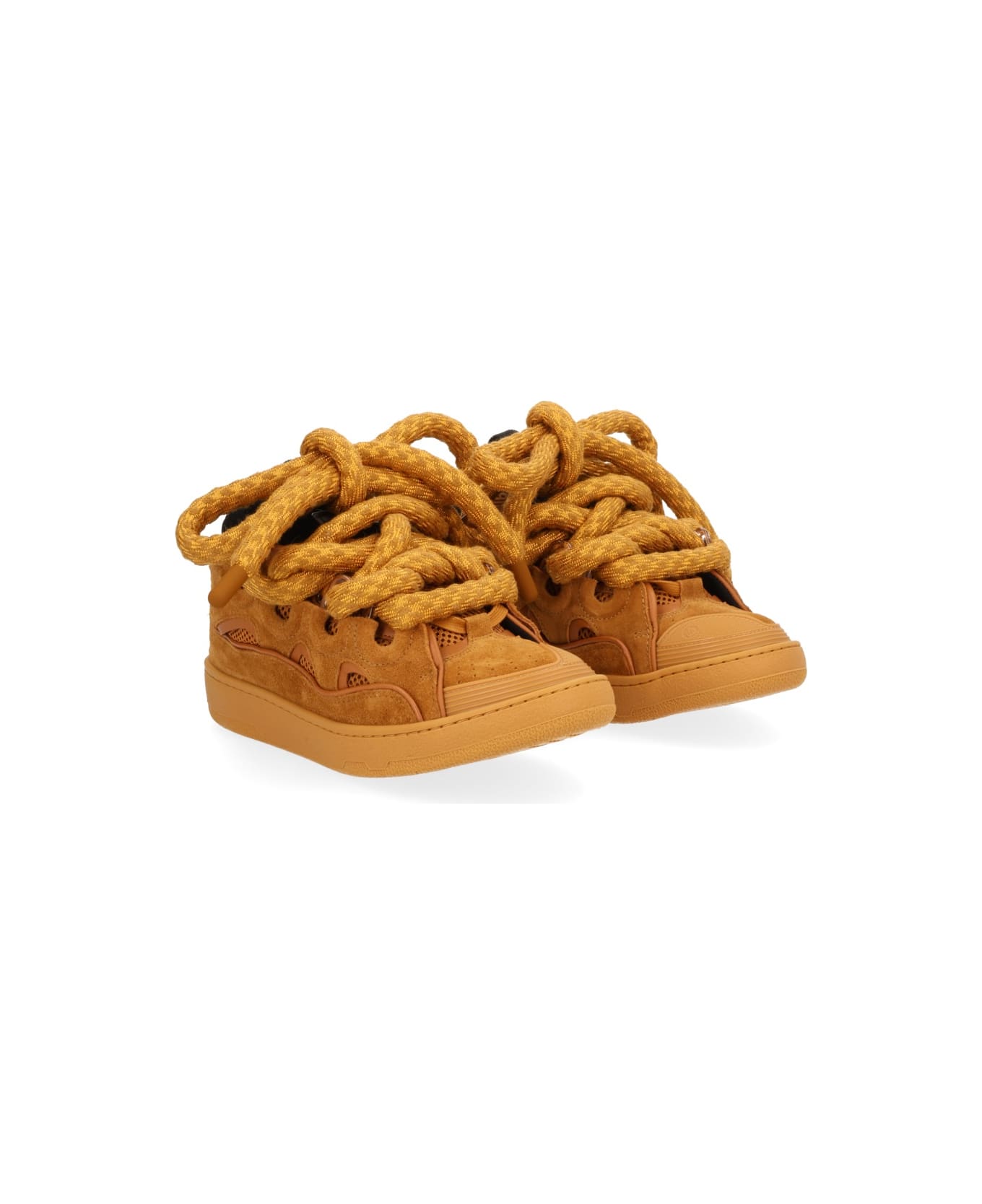 Lanvin Sneaker "curb" - BROWN