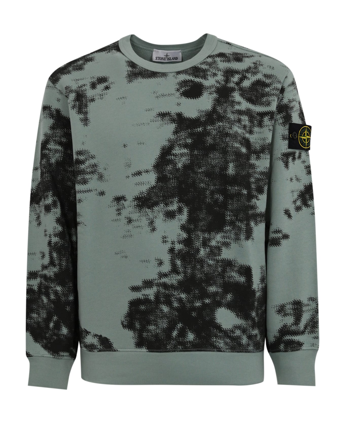 Stone Island Cotton Crewneck Sweatshirt - Grey