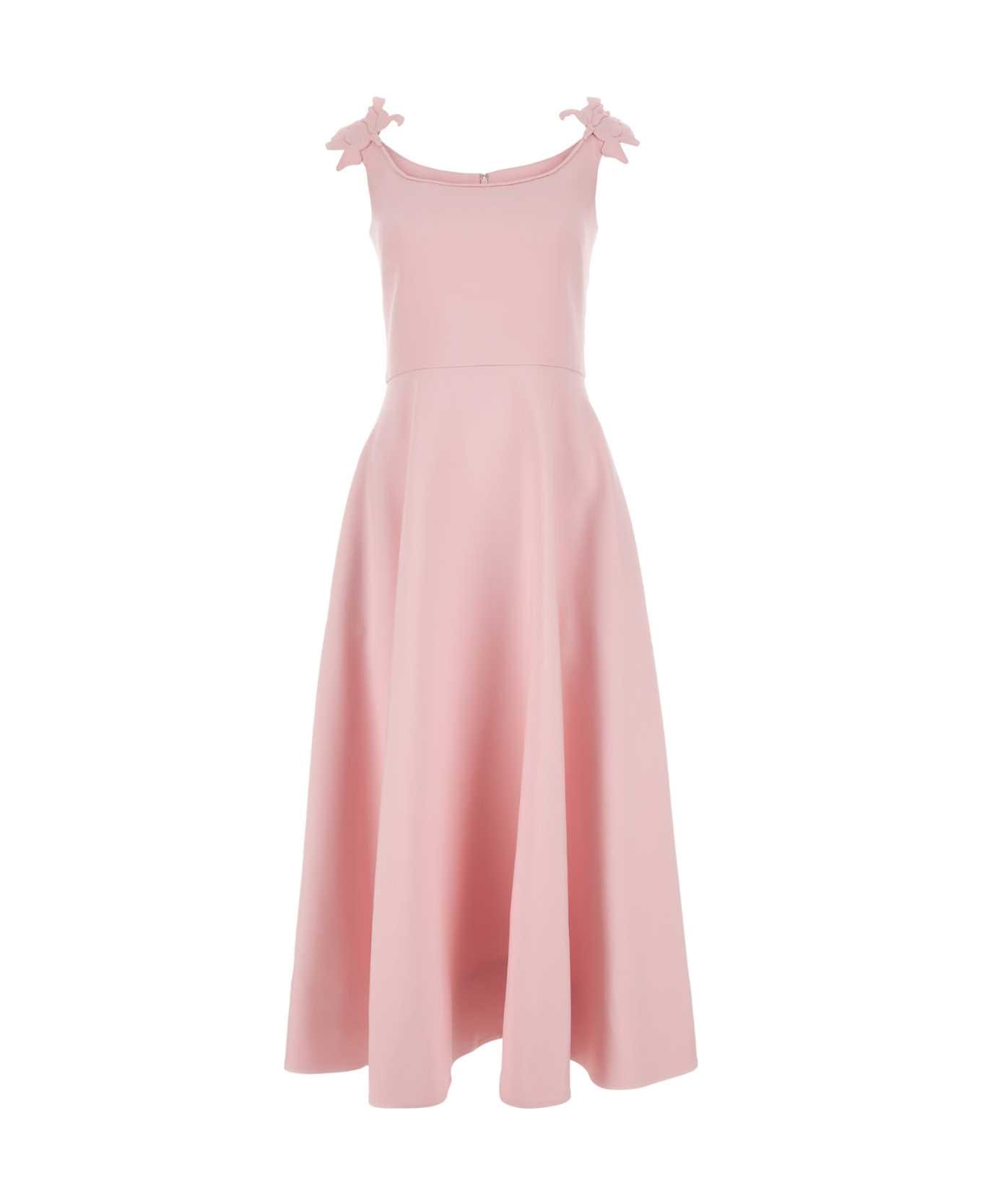 Valentino Garavani Pink Wool Blend Dress - TAFFY