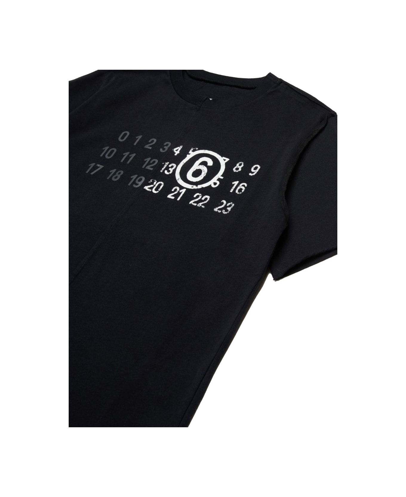 MM6 Maison Margiela T-shirt - BLACK