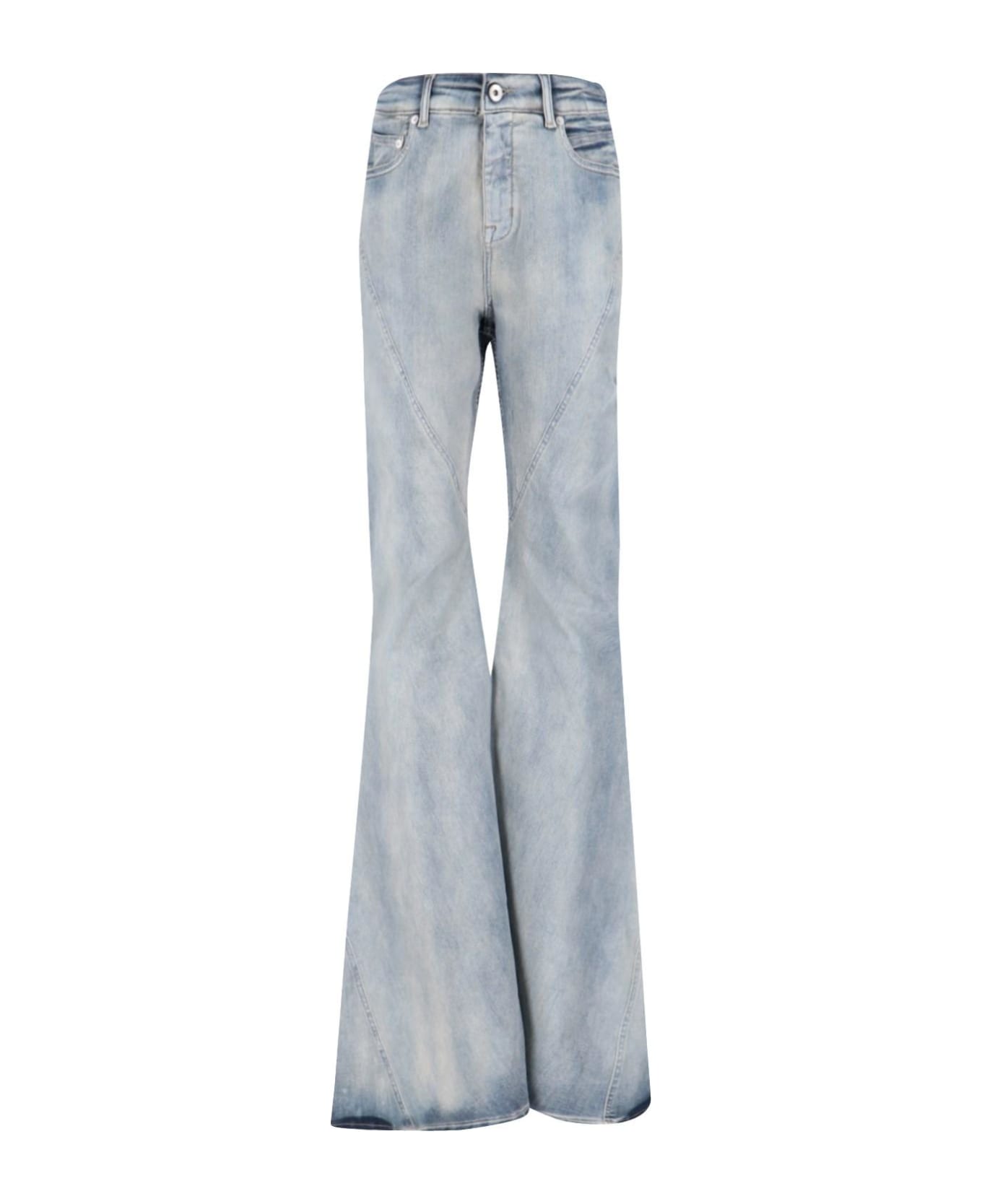 DRKSHDW 'porterville Bias' Bootcut Jeans - Light Blue