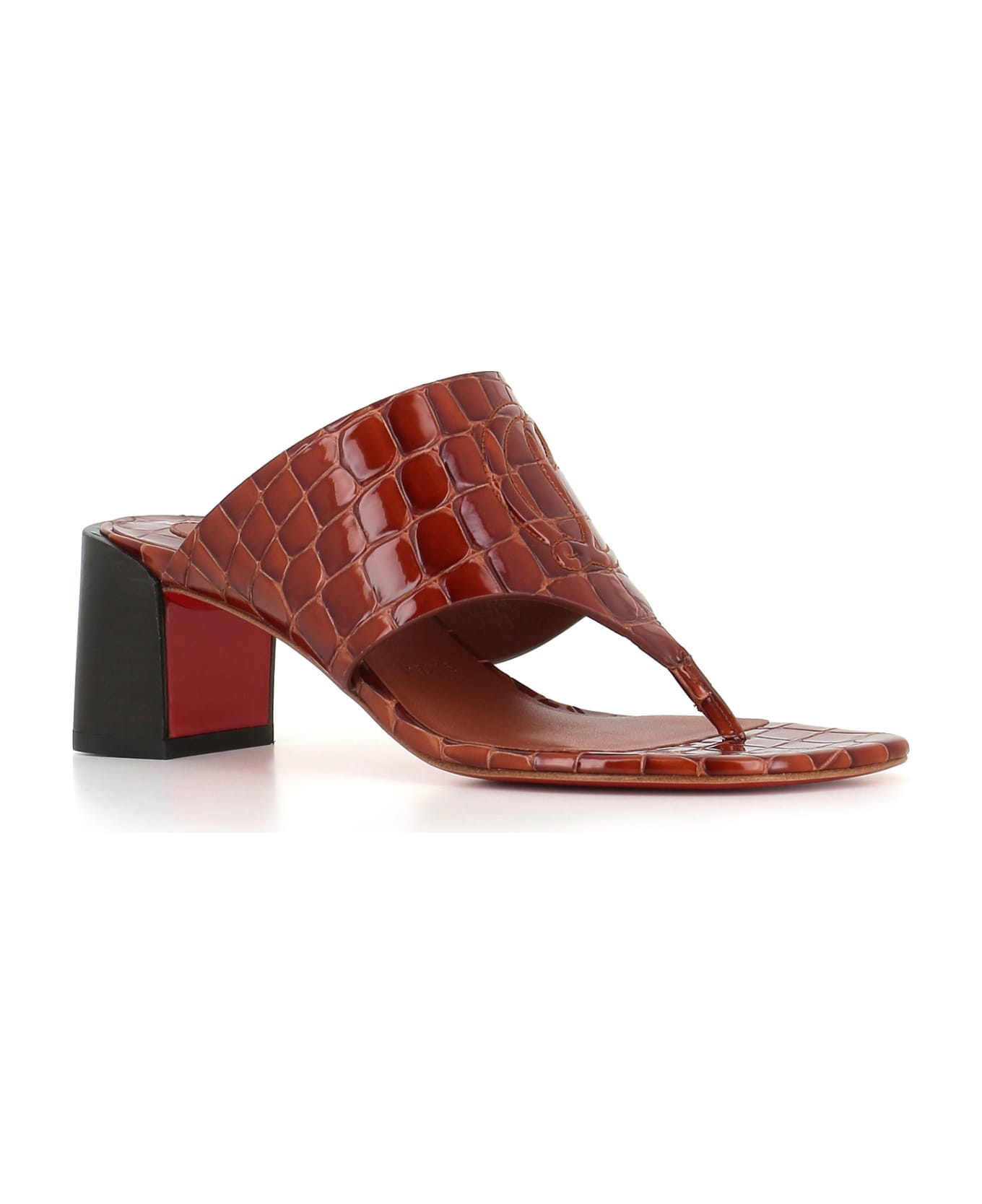 Christian Louboutin Mule Cl Tong Amule 55 - Leather