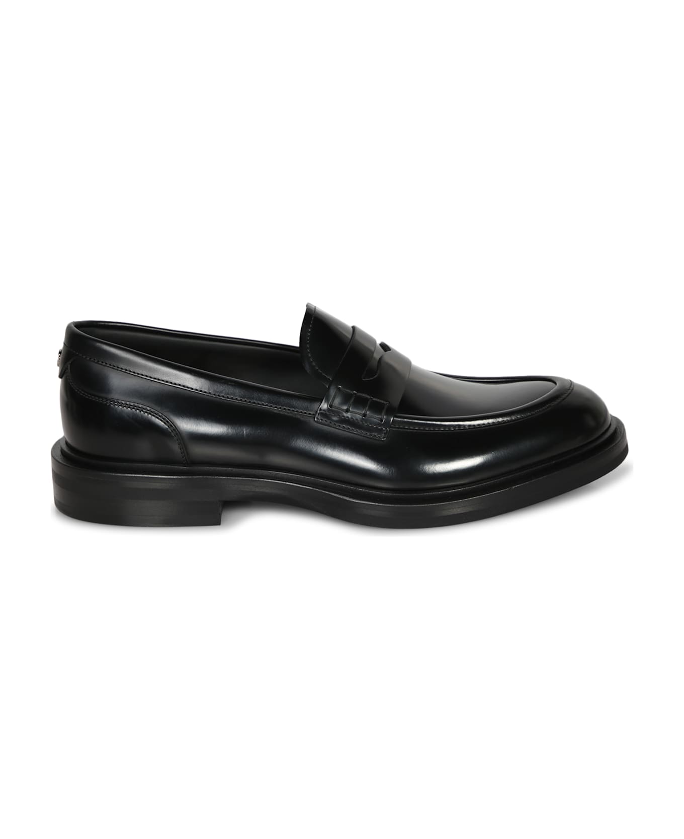 Dolce & Gabbana Black Elegant Loafer - Black