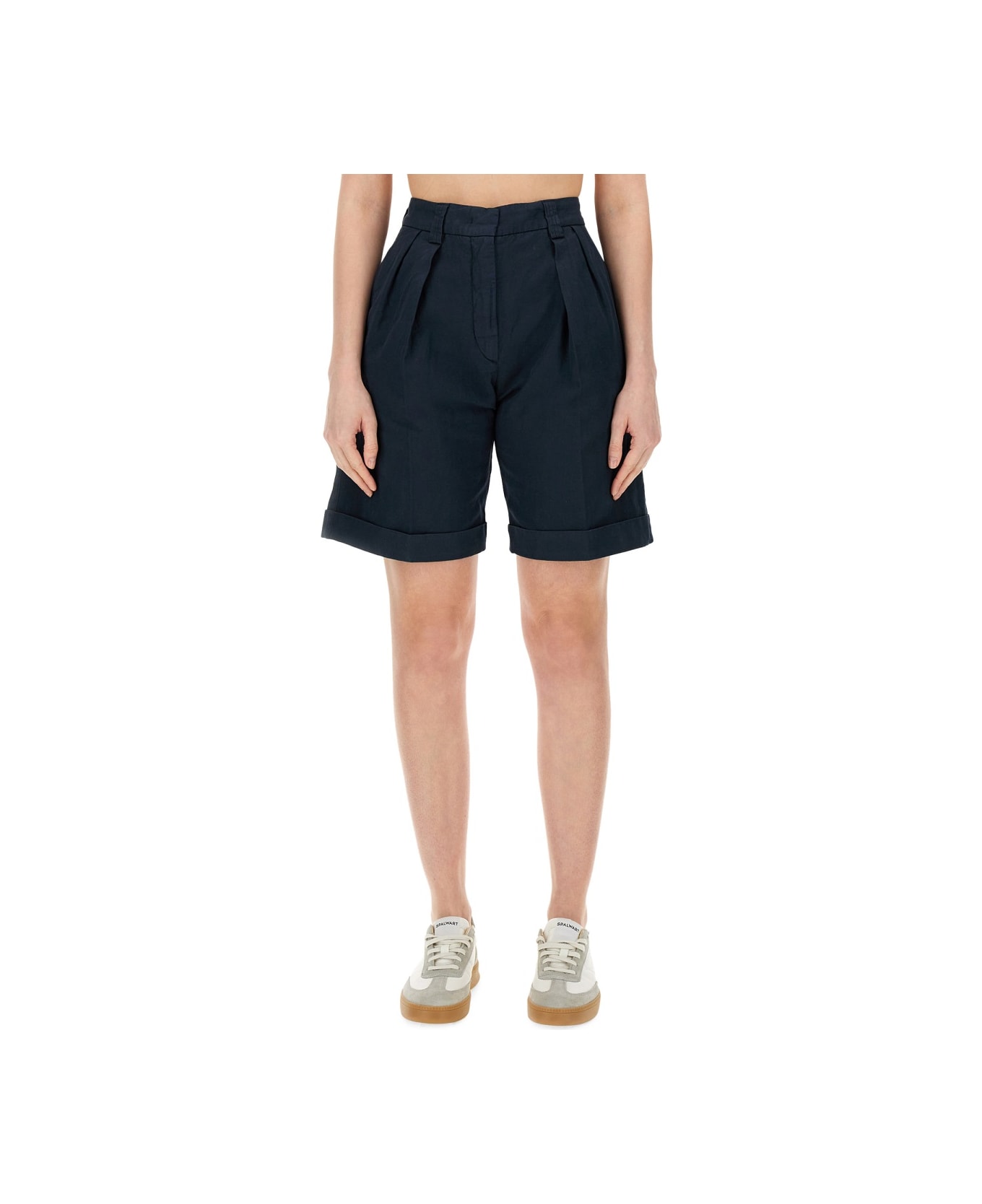 Aspesi Cotton Shorts - BLUE ショートパンツ