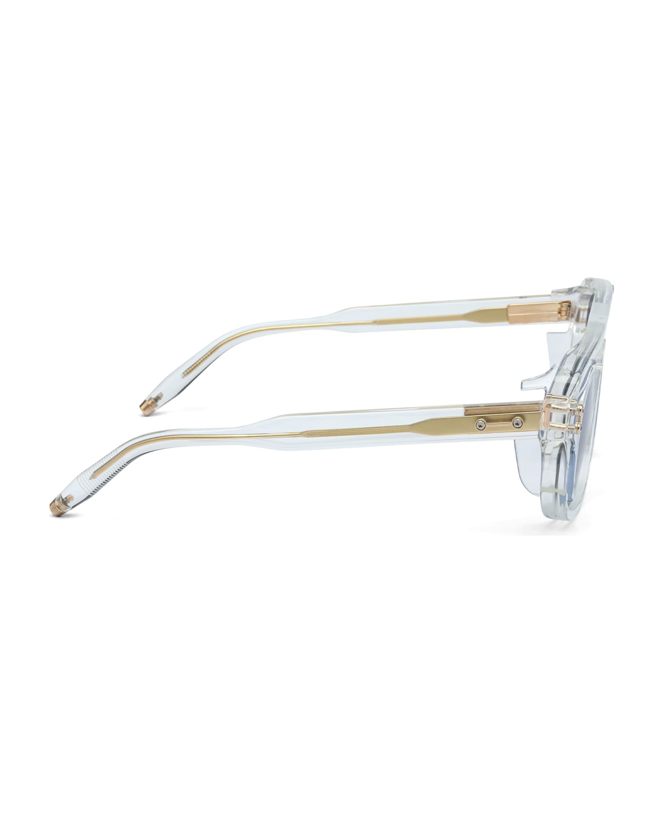 Akoni Phoenix - Crystal Clear / Brushed Gold Sunglasses - transparent/gold
