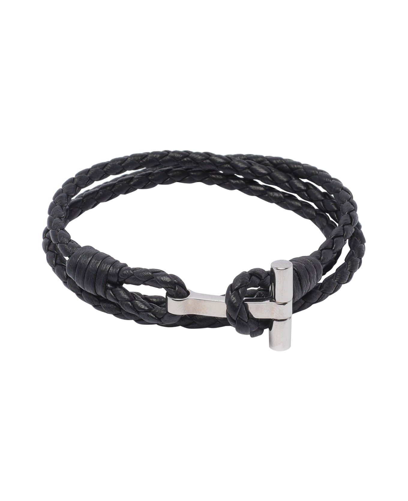 Tom Ford T Wrap Bracelet - Black