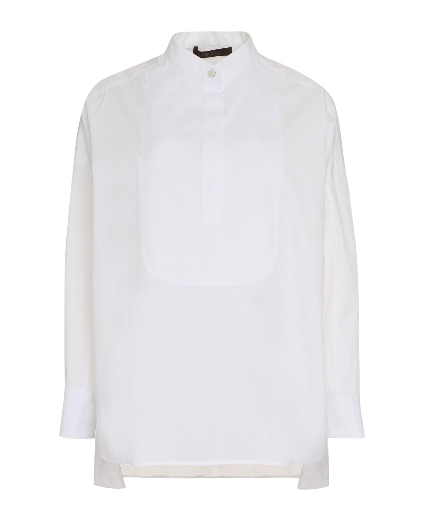 Max Mara Fauna Cotton Shirt - White