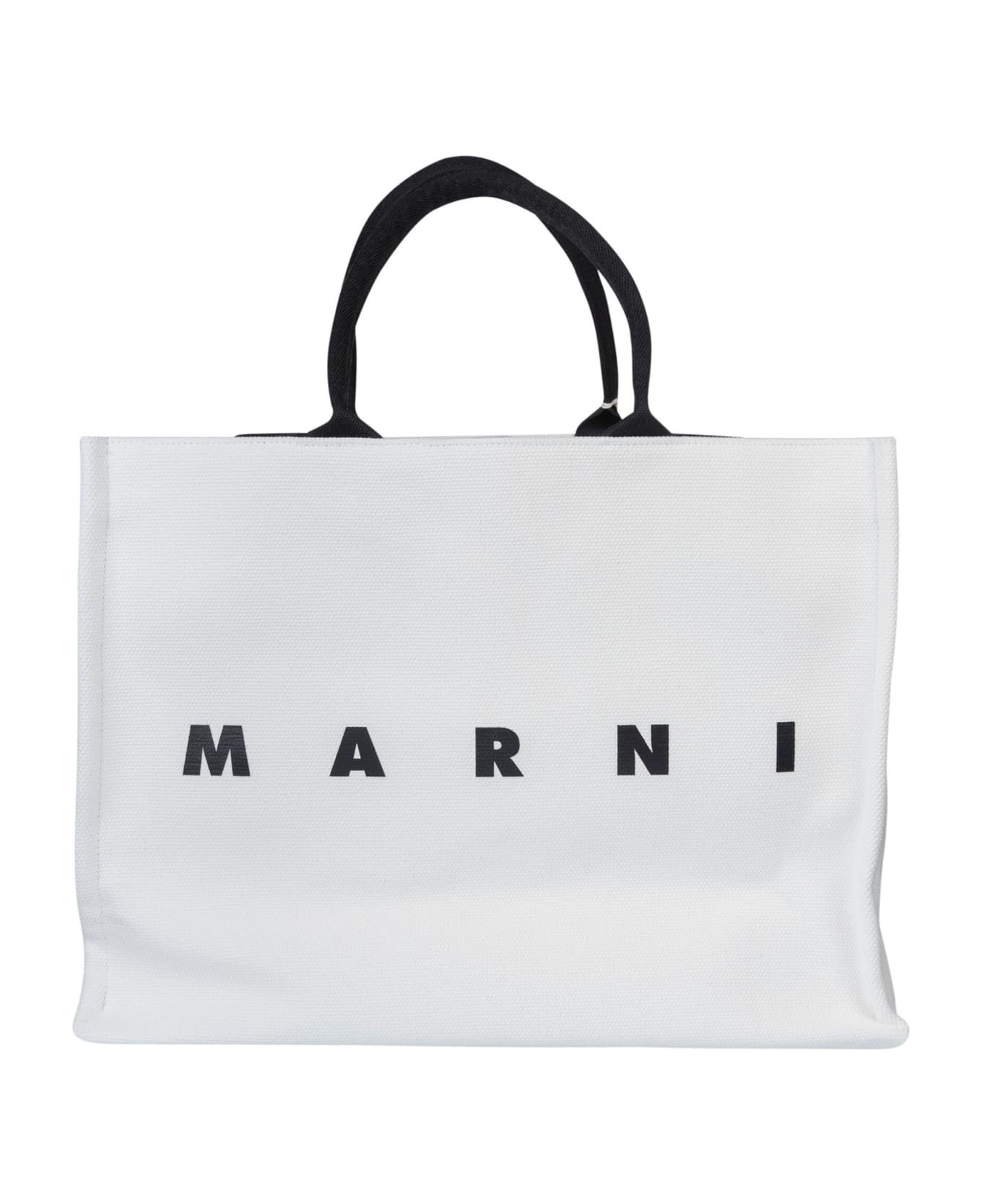 Marni Top Handle Logo Shopper Bag トートバッグ
