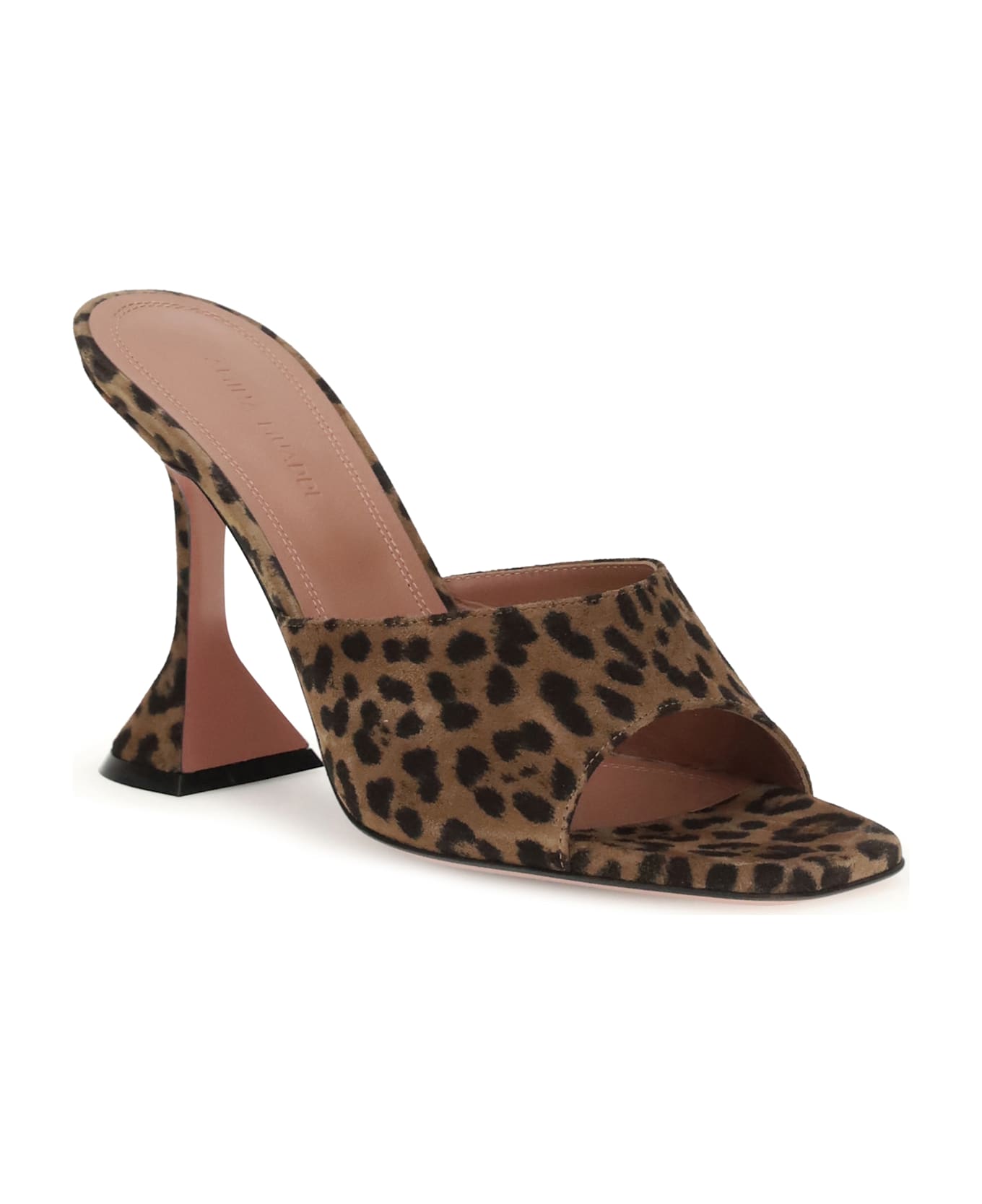 Amina Muaddi Leopard-print Lupita Sandals