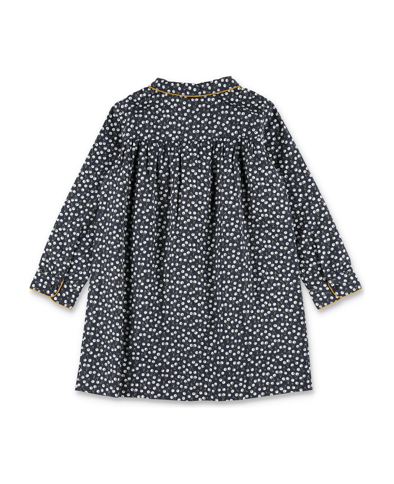 Bonpoint Dorothée Cherry Print Girl
s Dress - BLUE