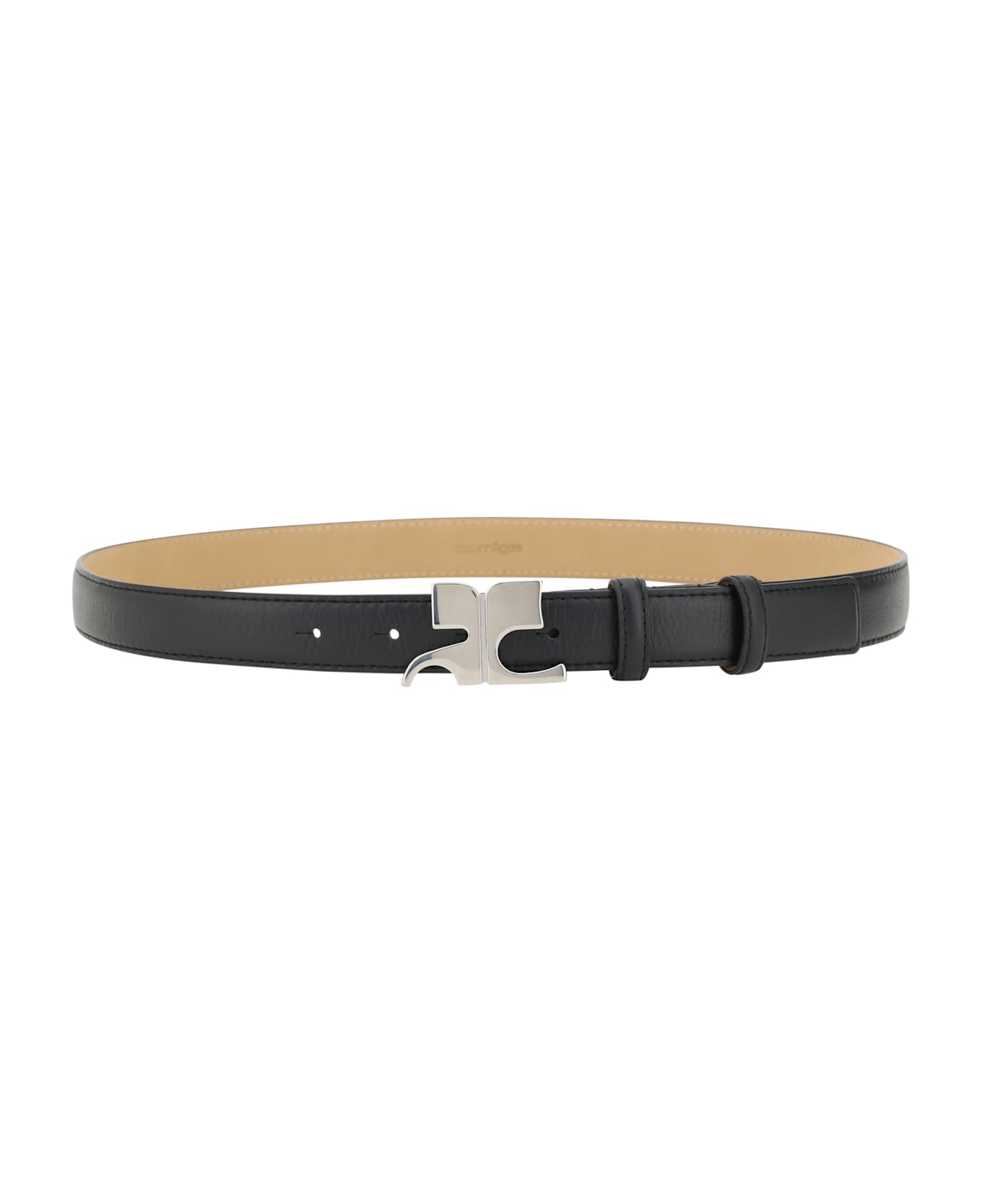 Courrèges Belt With Logo Buckle