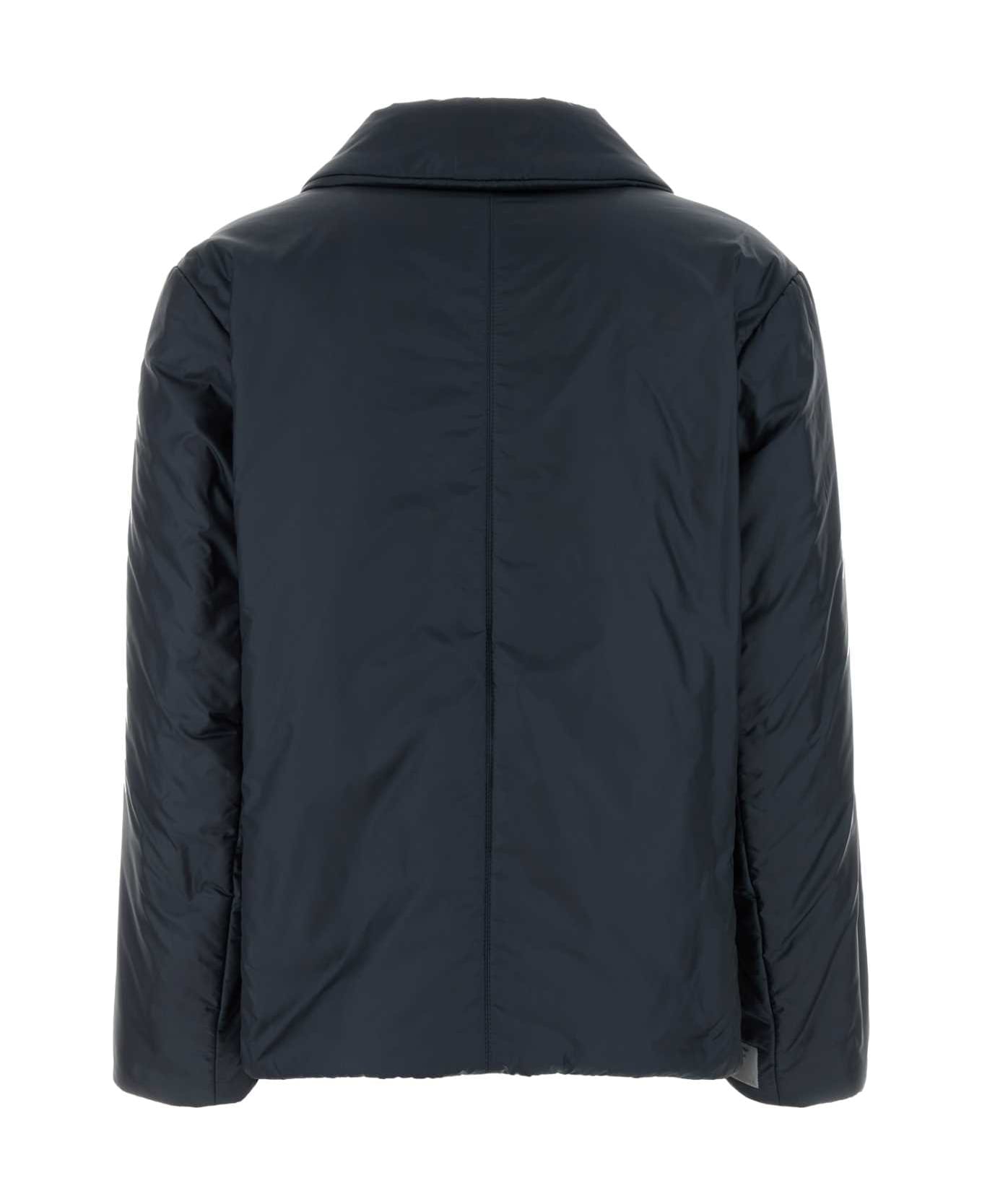 Max Mara The Cube Midnight Blue Polyester Camelia Padded Jacke - BLU NOTTE