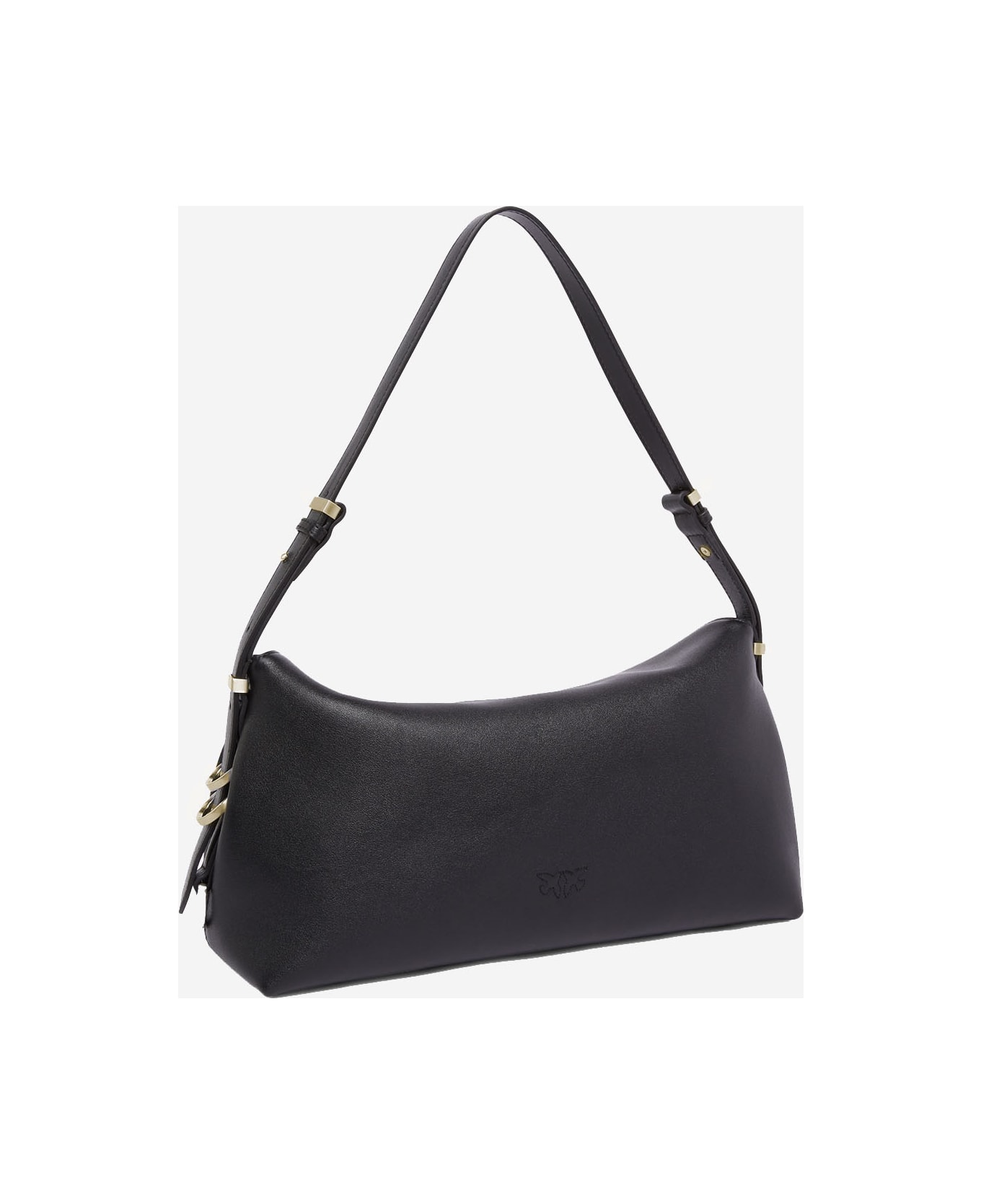 Pinko Saddle Bag Baguette Shoulder Bag - Black