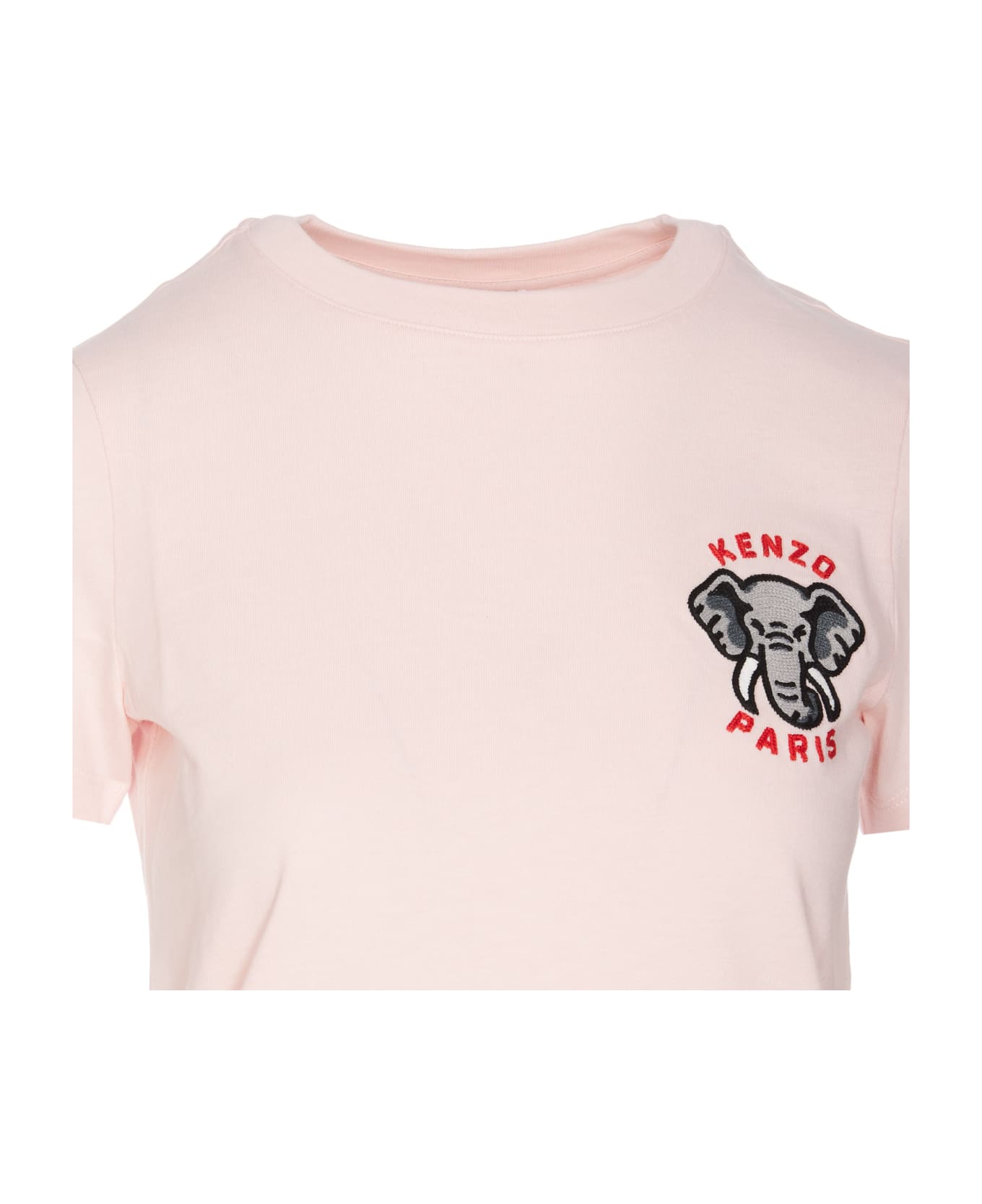 Kenzo Crest Elephant T-shirt - FADED PINK