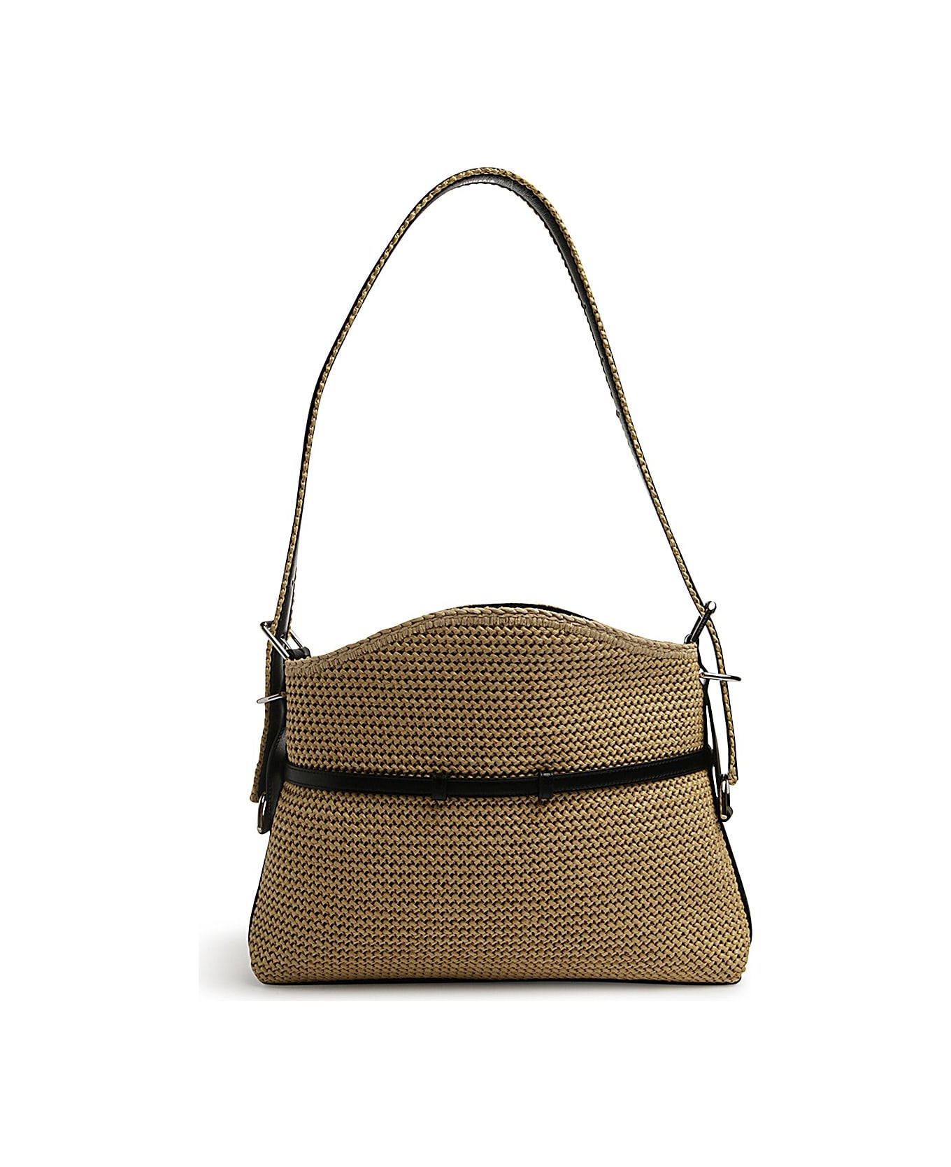 Givenchy Medium Raffia Voyou Bag - Beige