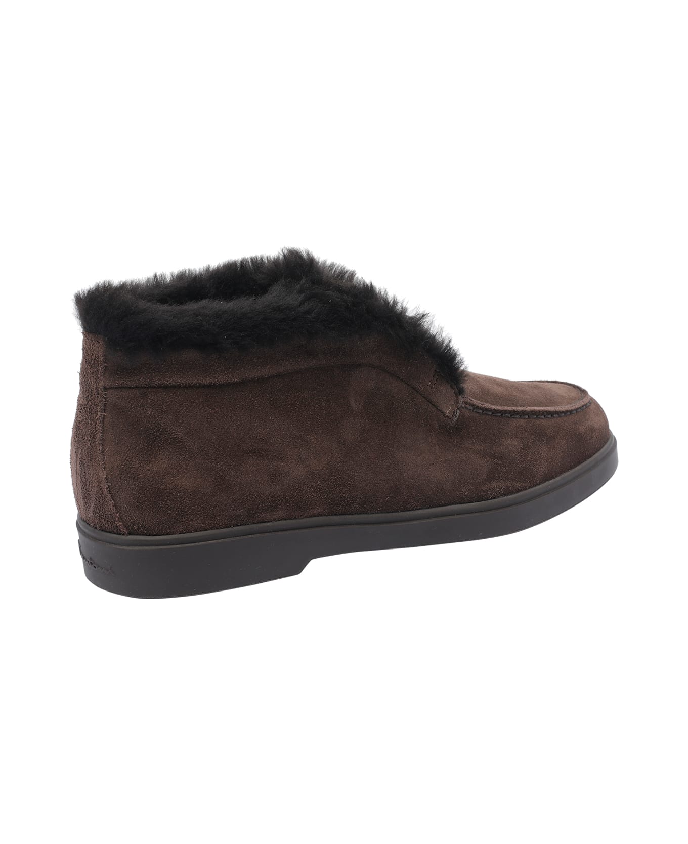 Santoni Fortune Loafers - Brown